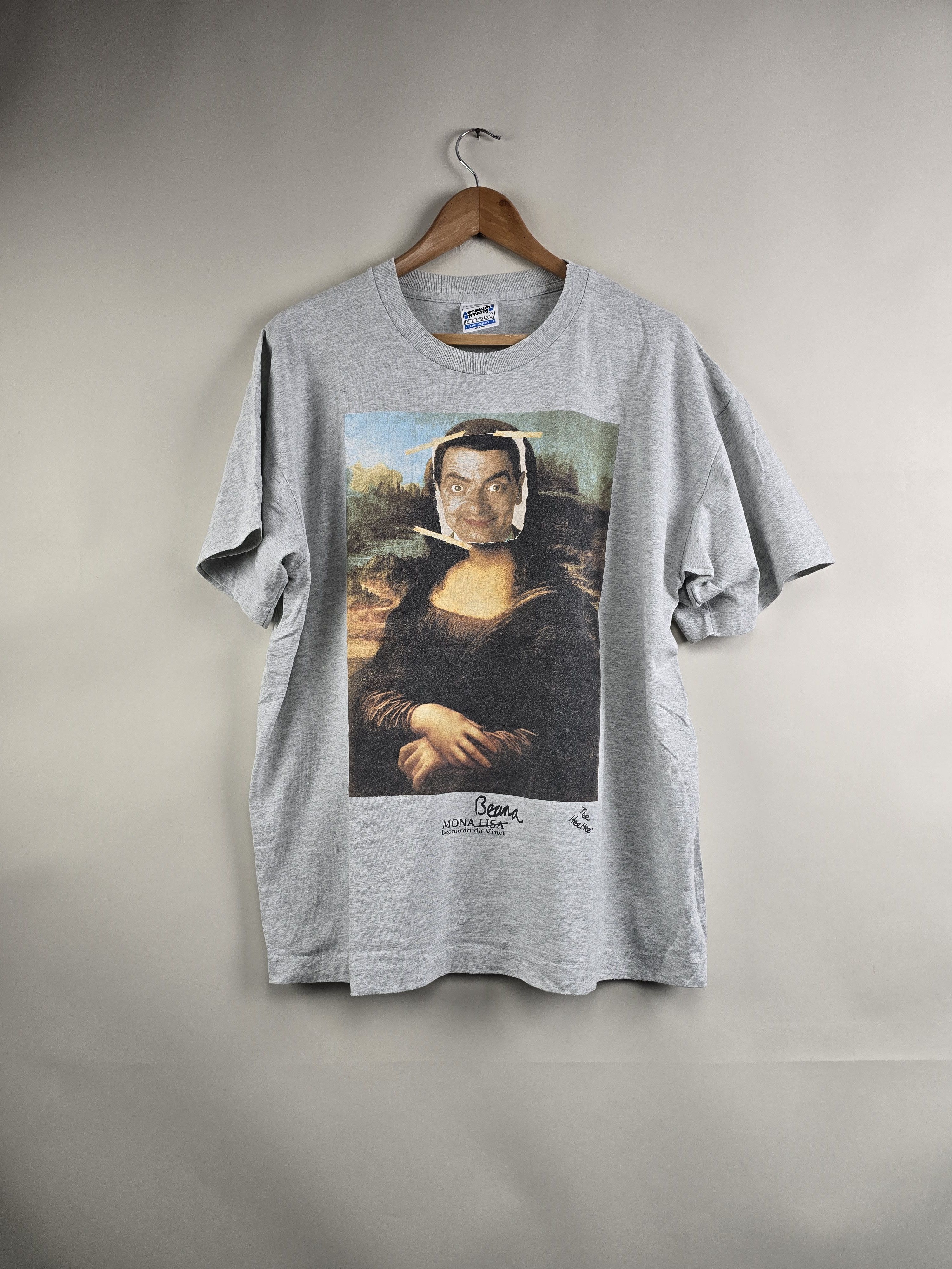 90's Mr BEEN USA製　XLサイズ　Tシャツ　モナリザ　モナビーン 90's Mr BEEN USA製 Lサイズ Tシャツ モナリザ モナビーン