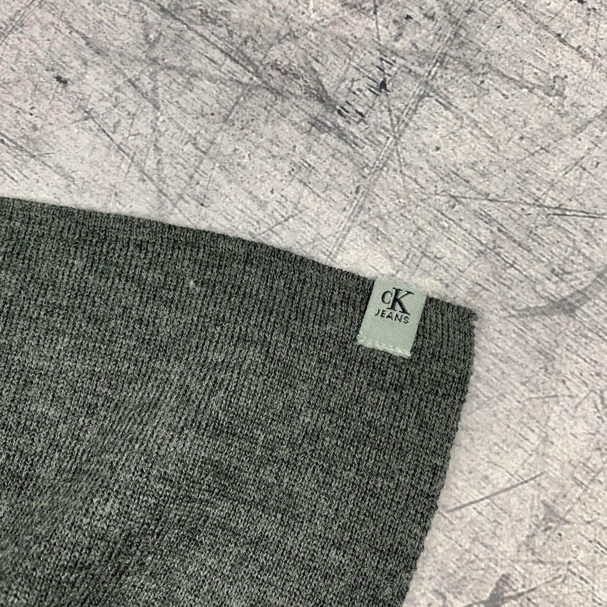 Calvin Klein Vintage Calvin Klein Wool Scarf One Size Men’s Luxury Brand Size ONE SIZE - 4 Thumbnail