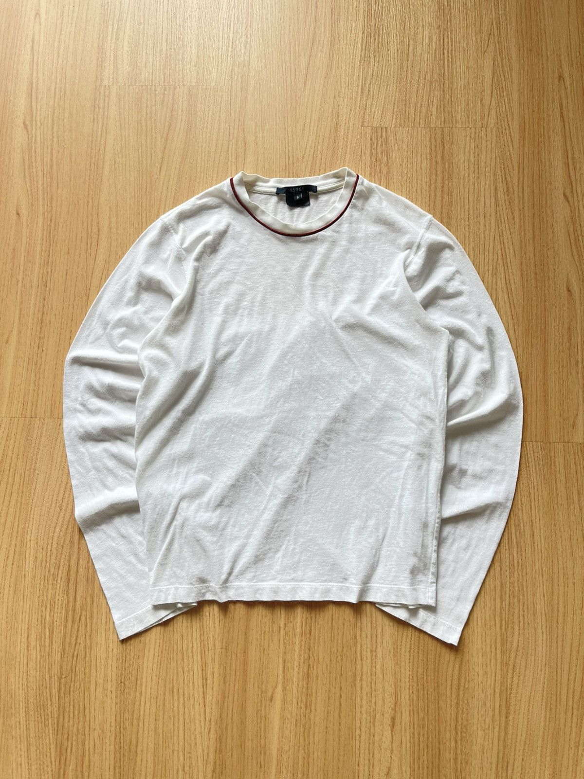 Gucci Gucci Long-Sleeve T-Shirt Size US S / EU 44-46 / 1 - 1 Thumbnail