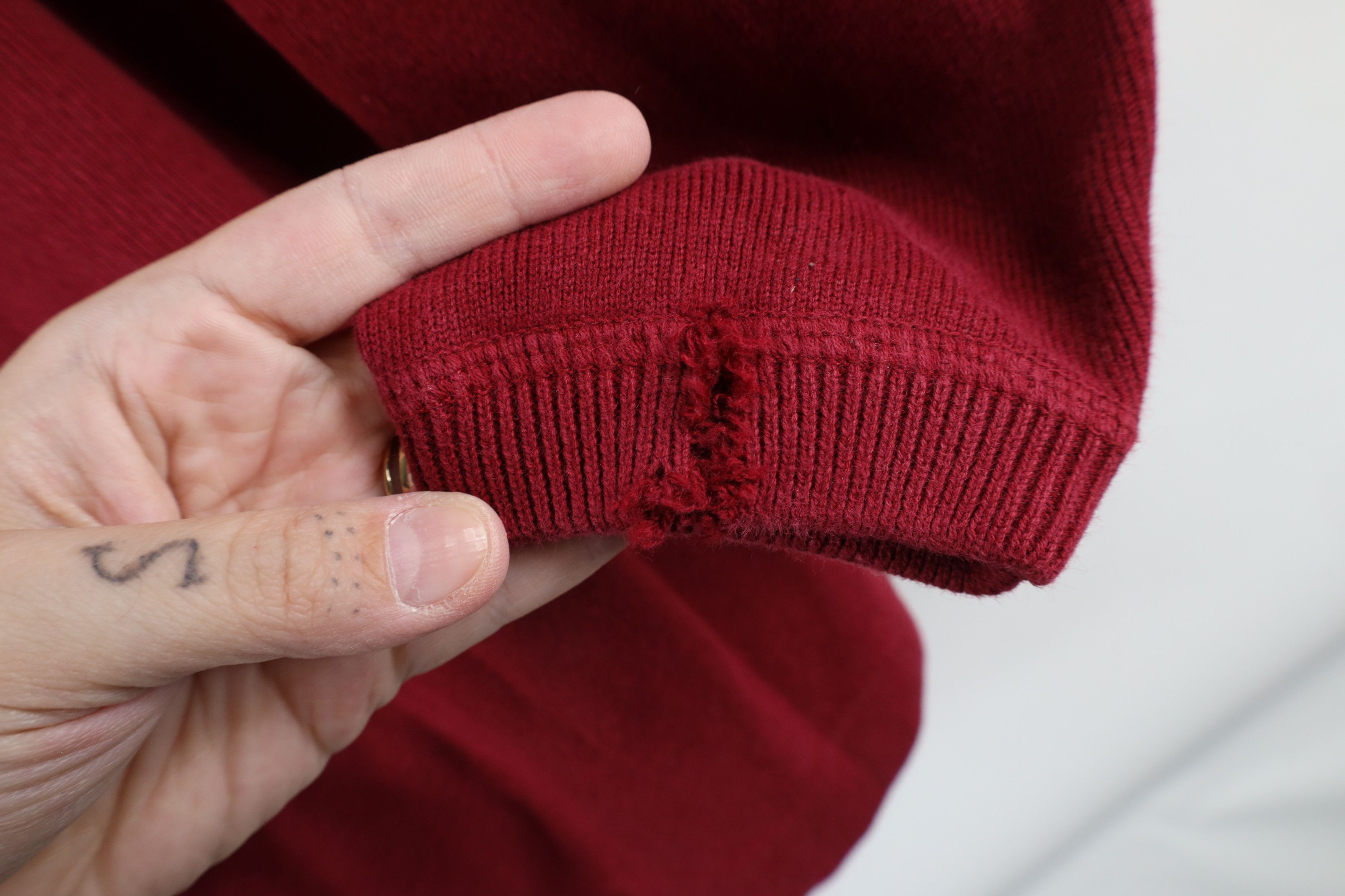 Eddie Bauer Vintage 90s Eddie Bauer Ribbed Knit Pocket Sweater Japan Size US S / EU 44-46 / 1 - 5 Thumbnail