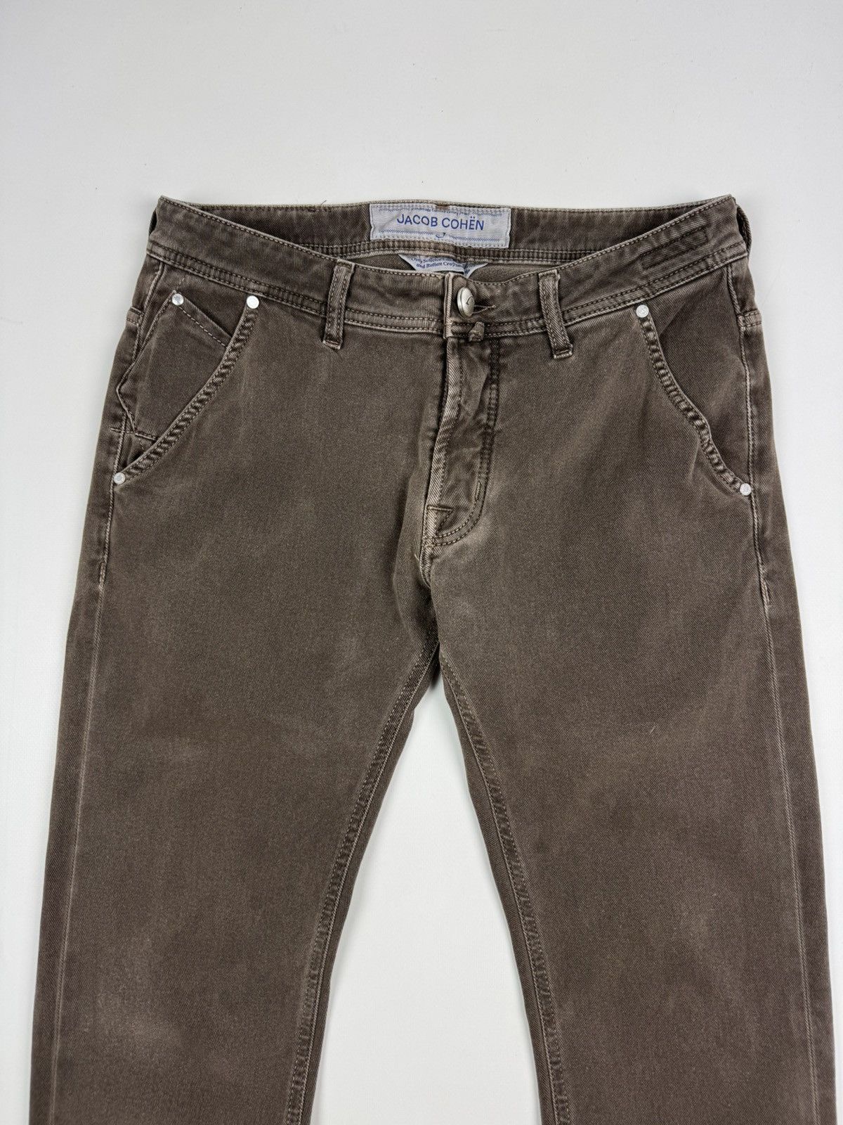 Jacob Cohen Jacob Cohen Style 613 Brown Casual Pants Size US 33 - 7 Thumbnail