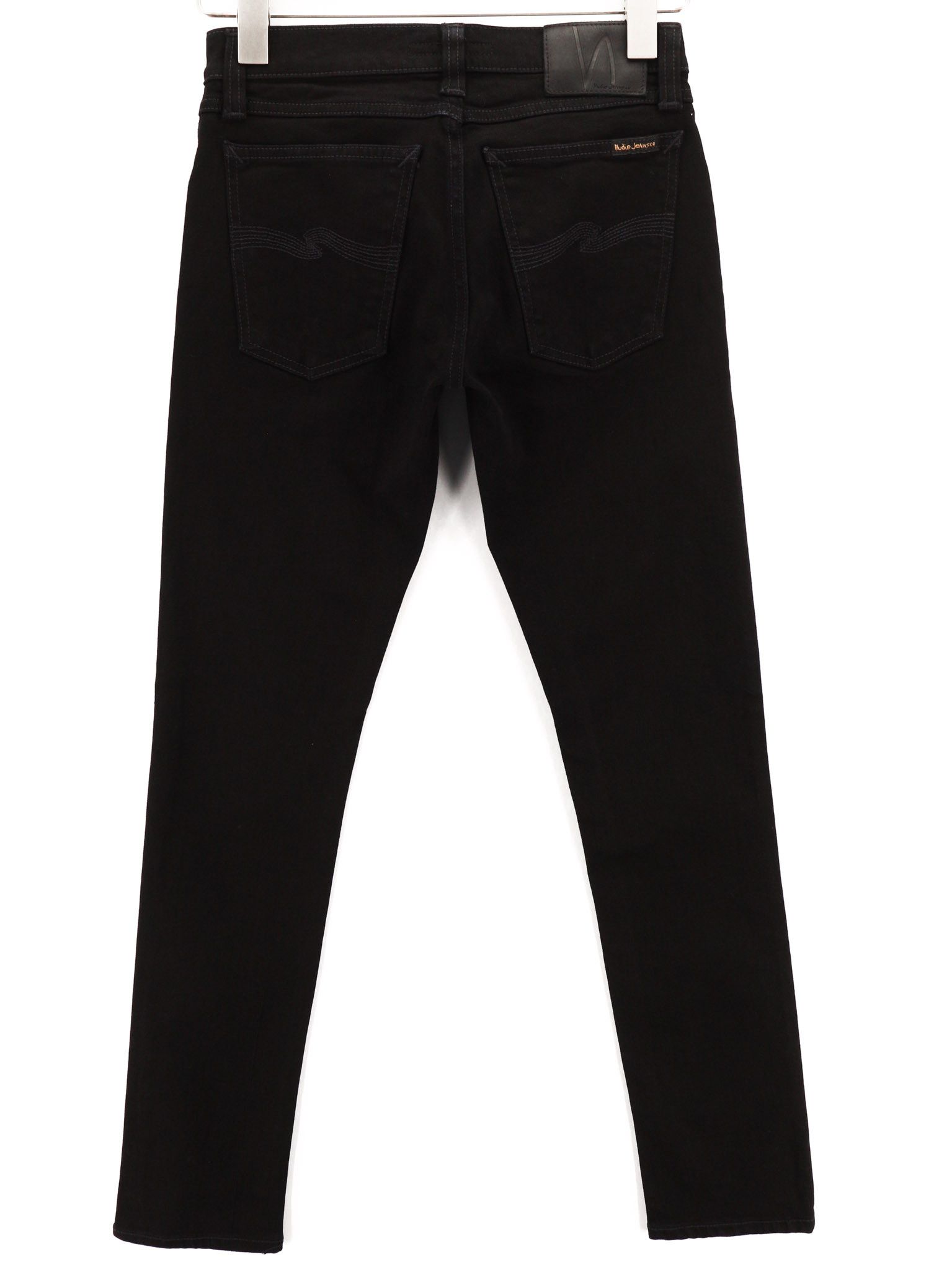 LONG JOHN W26/L30 Slim Cotton Black Jeans 80600