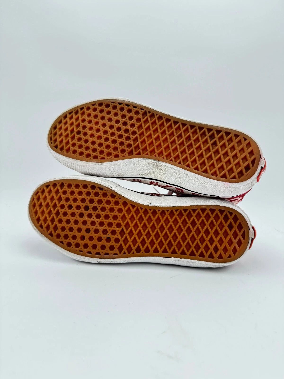 Supreme × Vans Supreme Vans Sk8-Hi Logo Checkerboard Red Size US 10 / EU 43 - 9 Thumbnail