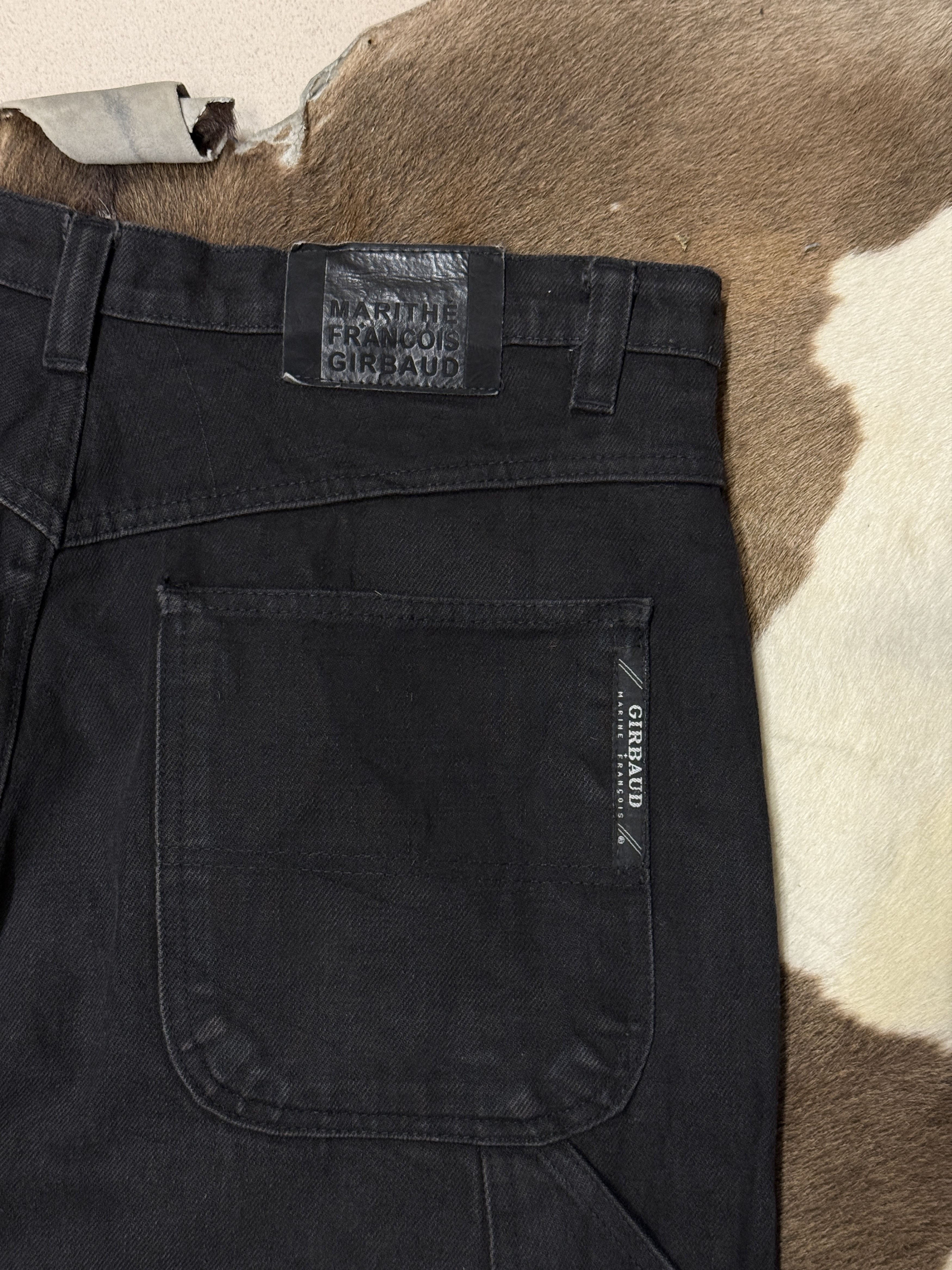Marithe + Francois Girbaud black baggy jeans - 36