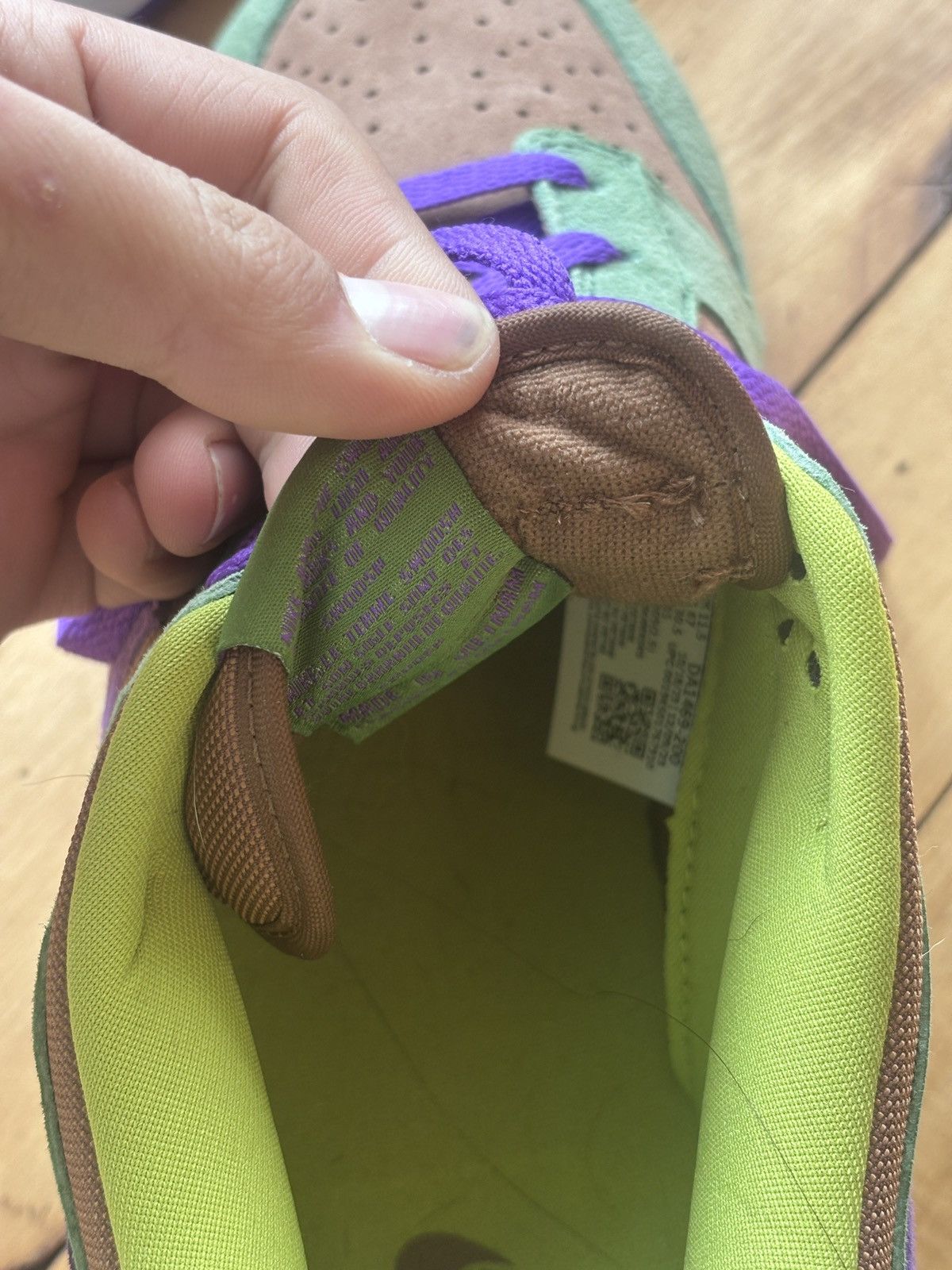 Nike Nike dunk low “veneer” Size US 12.5 / EU 45-46 - 3 Thumbnail