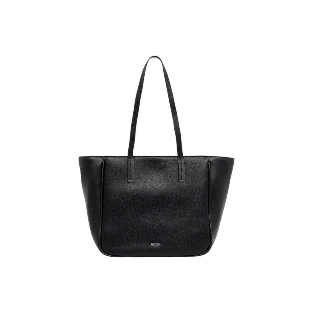 Calvin Klein Black Polyethylene Women's Handbag Size ONE SIZE - 1 Thumbnail
