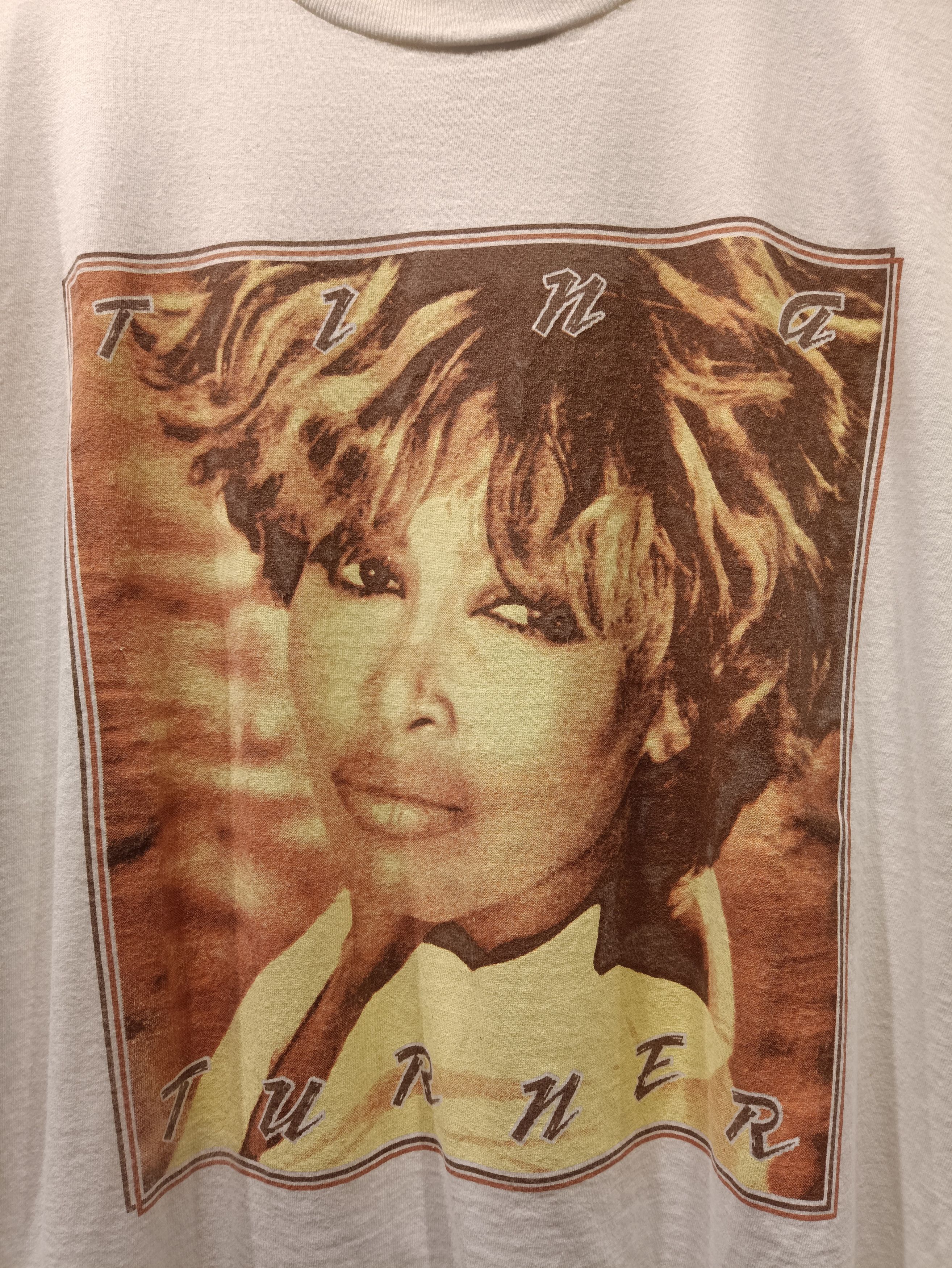 Band Tees × Rap Tees × Vintage Tina Turner World Tour Size US XL / EU 56 / 4 - 2 Thumbnail