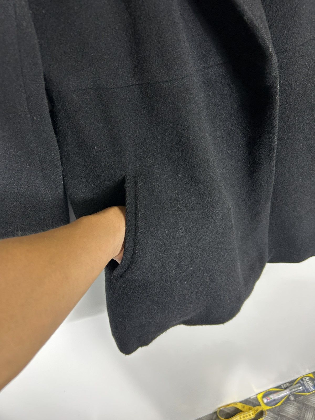 agnes b. ⚡️Vintage Agnes b. Wool Button Coat Jacket Size XS / US 0-2 / IT 36-38 - 6 Thumbnail