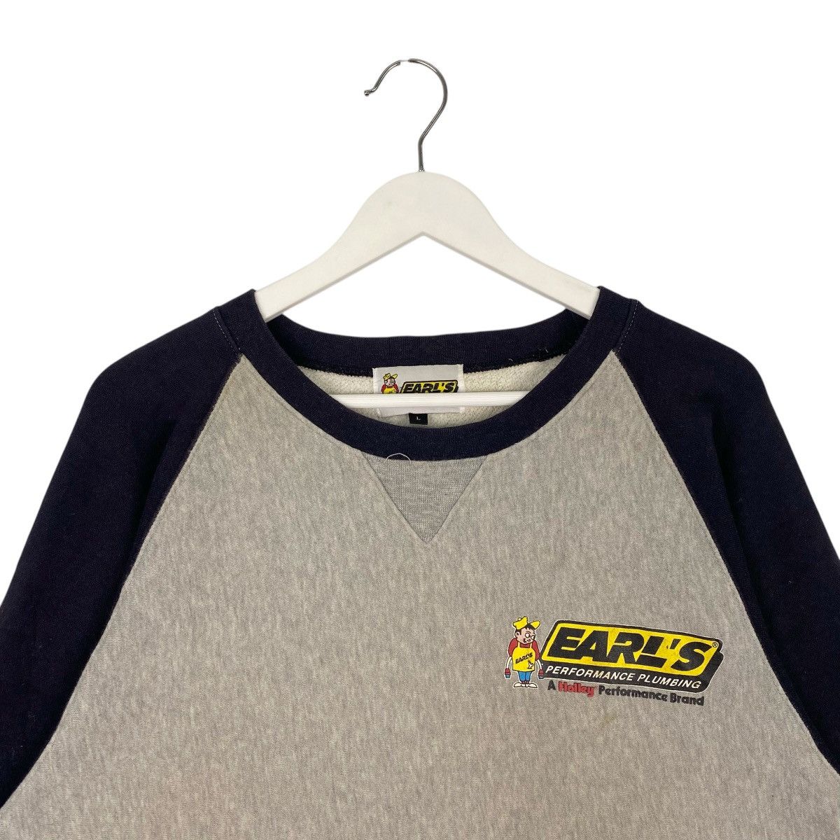 Earl Sweatshirt × Vintage Vintage Earl’s Crewneck Sweatshirt Gray Pullover Size L Size US L / EU 52-54 / 3 - 4 Thumbnail