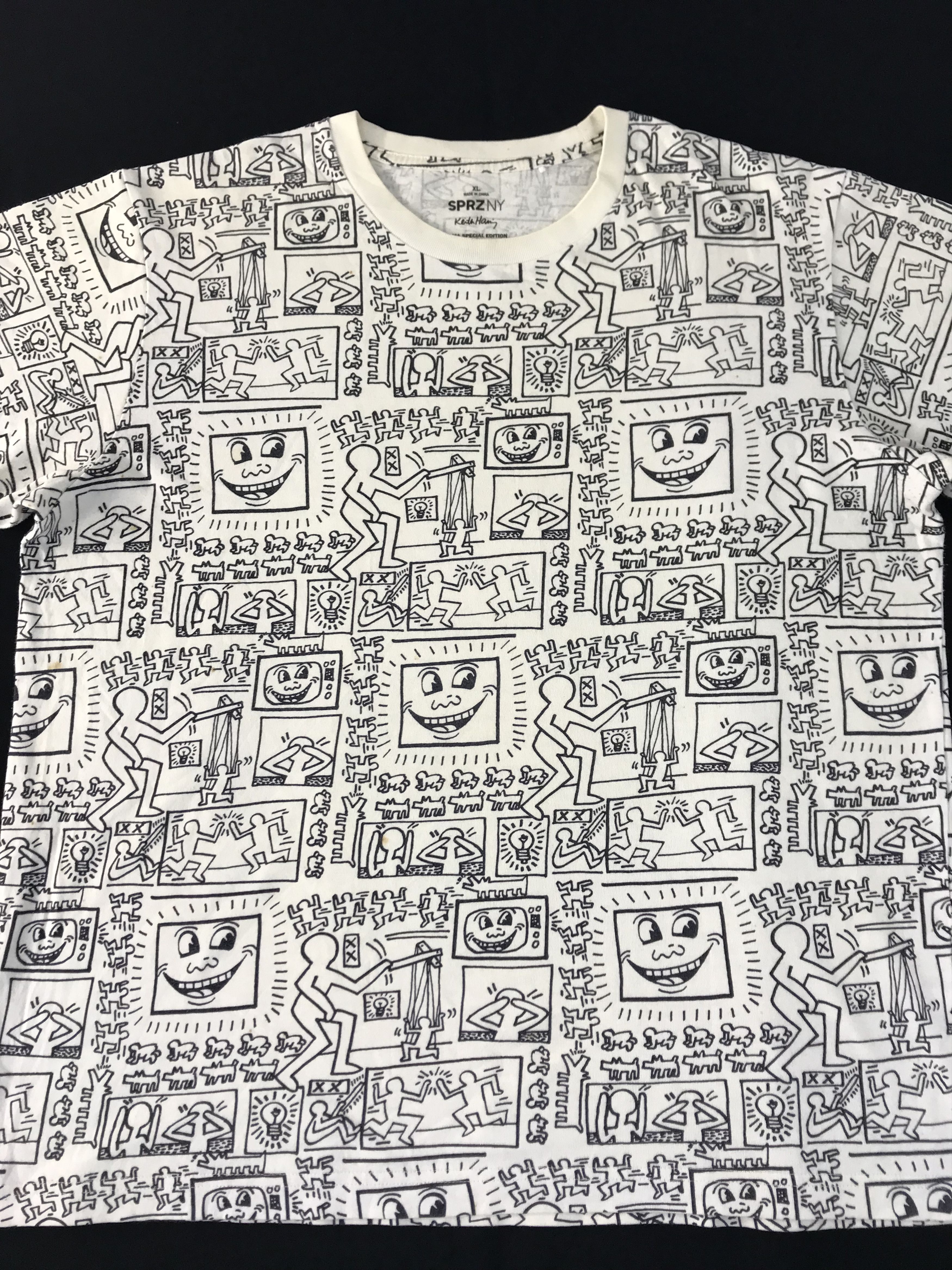 Keith Haring SPRZNY Keith Haring MoMa Special Edition Doodle Pop Art Size US XL / EU 56 / 4 - 3 Thumbnail