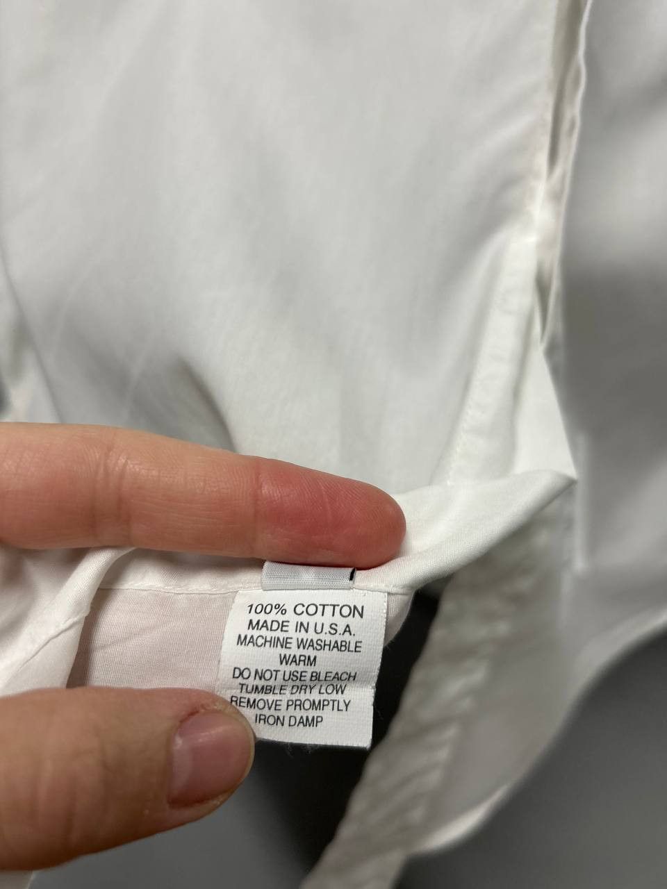 Thom Browne Thom Browne mens white shirt 4 / XL made in USA Size US XL / EU 56 / 4 - 8 Thumbnail
