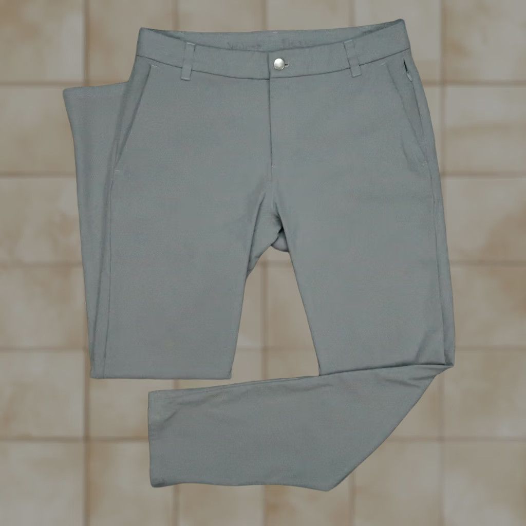 Lululemon Lululemon Pants Mens 32x31 Gray Commission Classic Warpstreme Zip Pocket Hat? Size US 32 / EU 48 - 1 Thumbnail