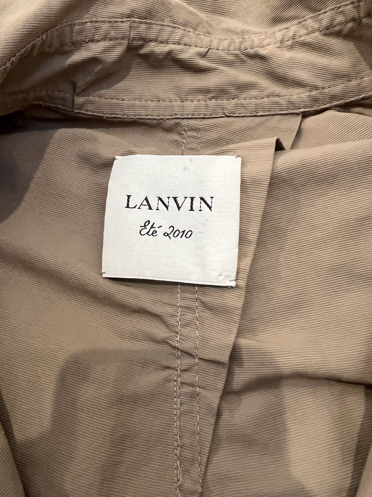 Lanvin Womens Lanvin Ete 2010 Jacket Size XS / US 0-2 / IT 36-38 - 4 Thumbnail