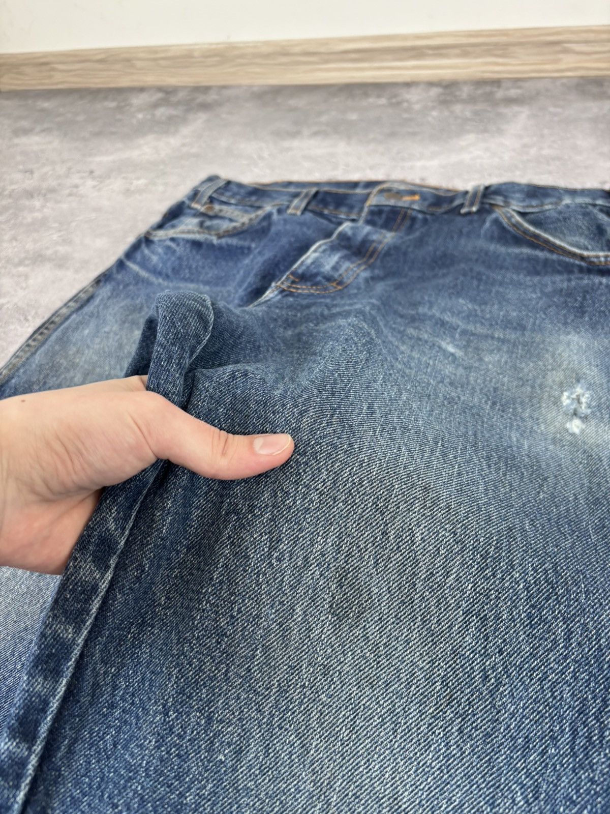 Dickies Vintage Dickies Work Faded Blue Denim Jeans 9393 RNB Size US 36 / EU 52 - 14 Thumbnail