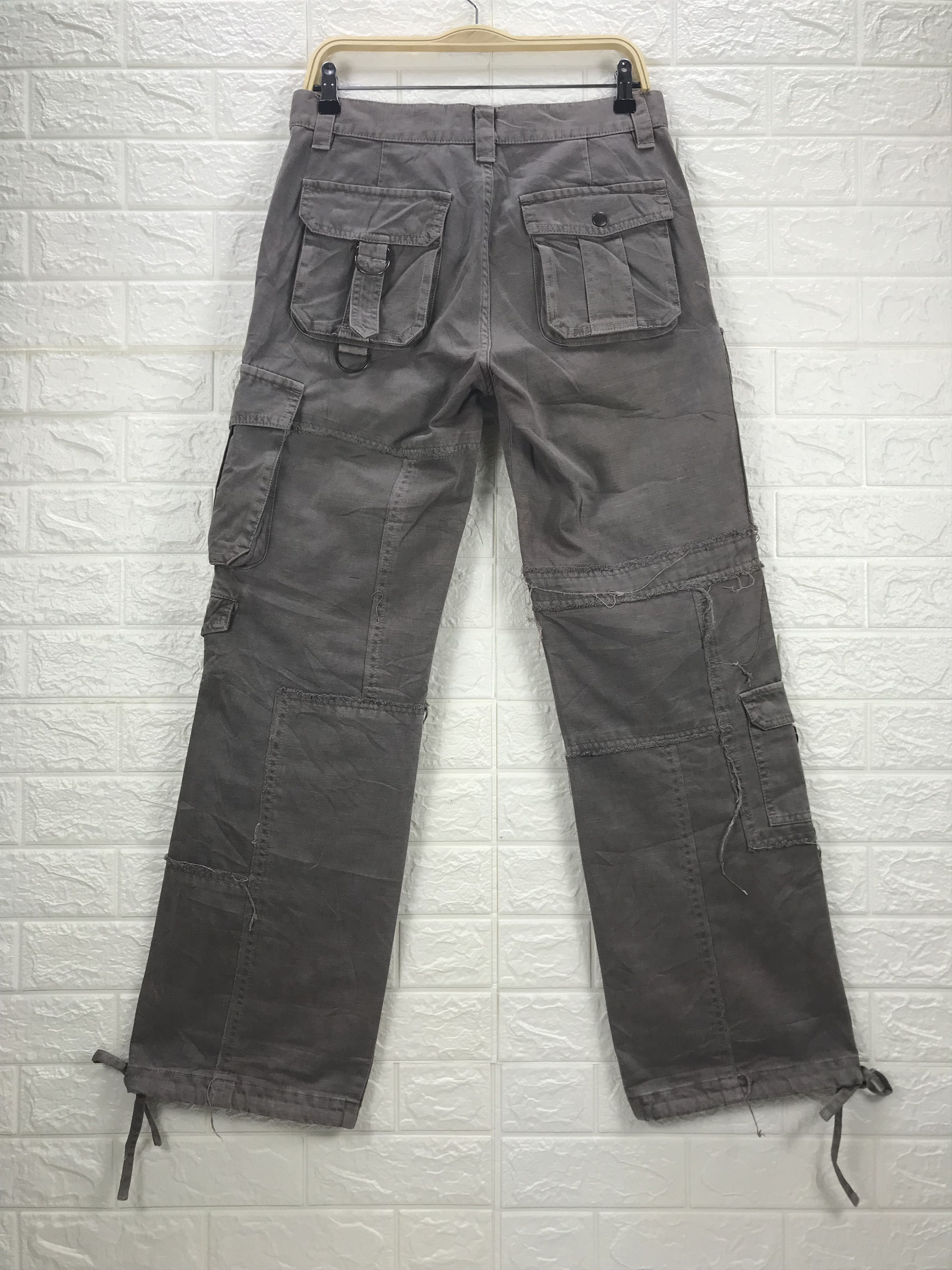 Shellac Vintage Bondage Shellac Multi Pocket Cargo Pants Size US 31 - 5 Thumbnail