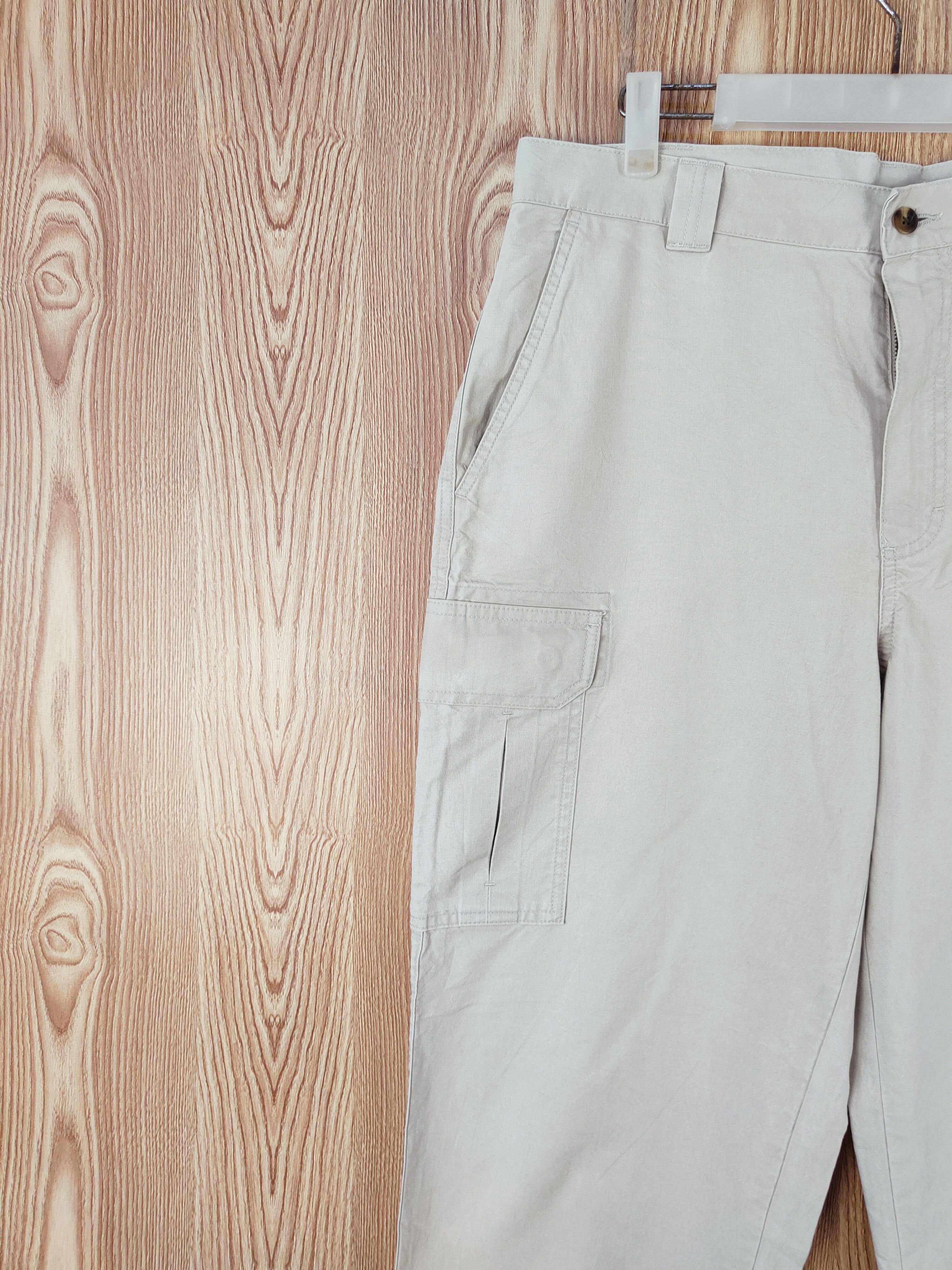 L.L. Bean L.L.Bean Beige Multipocket Tactical Cargo Pants #W267 Size US 33 - 3 Thumbnail