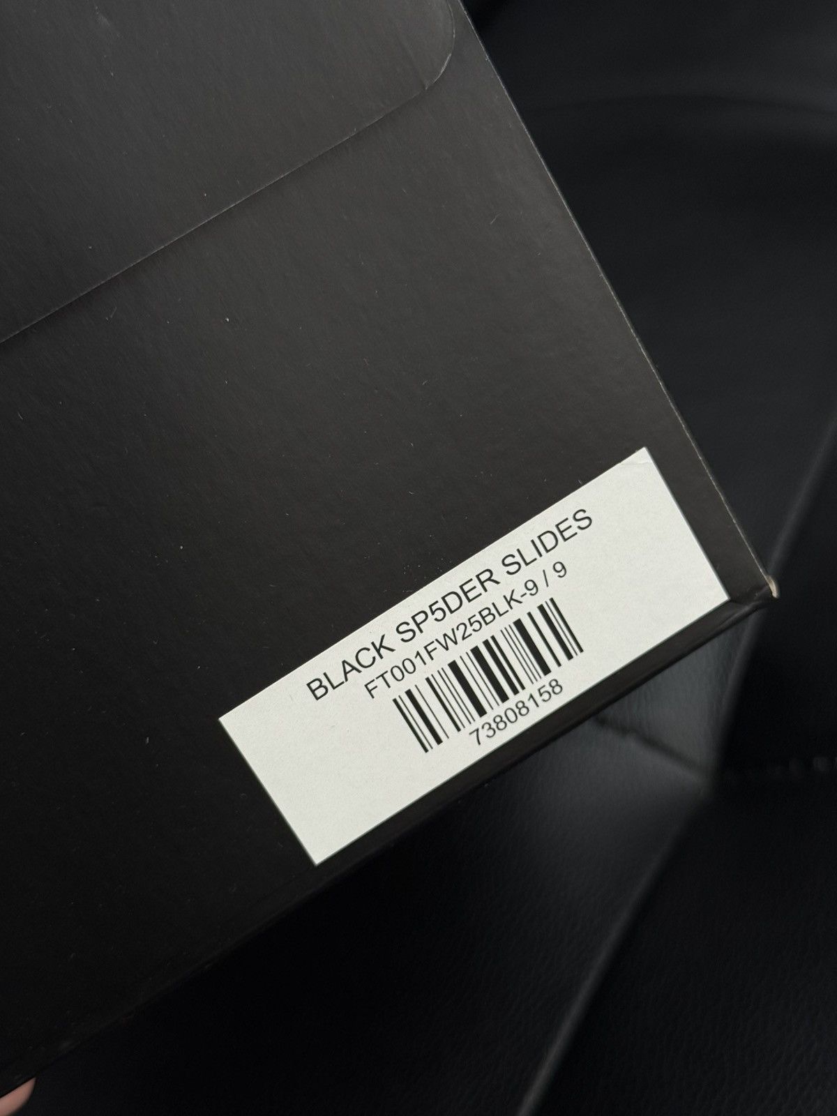 Sp5der Sp5der Slides Slip On Black Size 9 (Brand New) Size US 9 / EU 42 - 10 Thumbnail