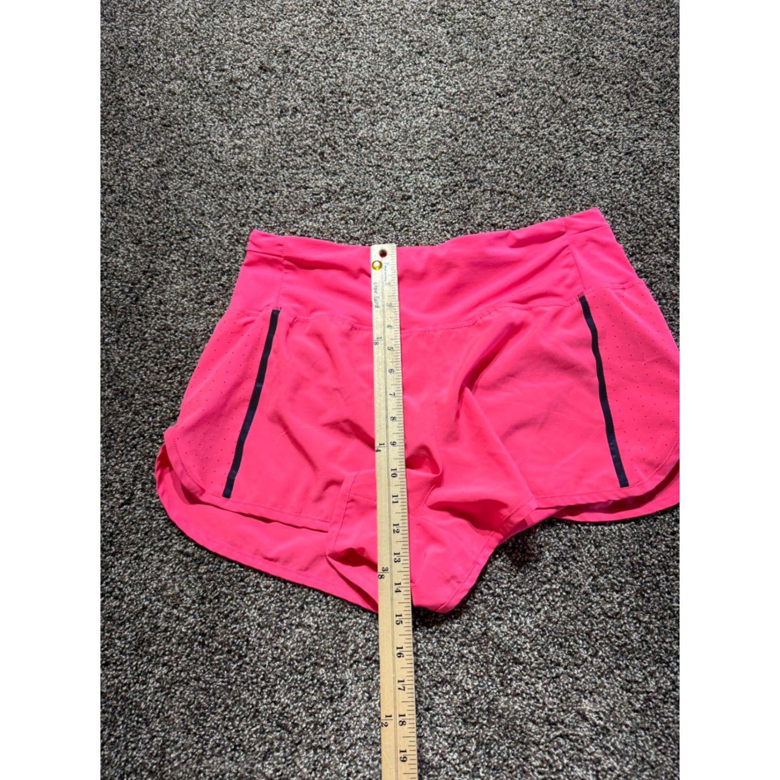 Spyder Spyder Women’s Shorts size L Chino Solid Pink Lightweight Drawstring Athletic Active Running Size 36" / US 14 / IT 50 - 4 Thumbnail