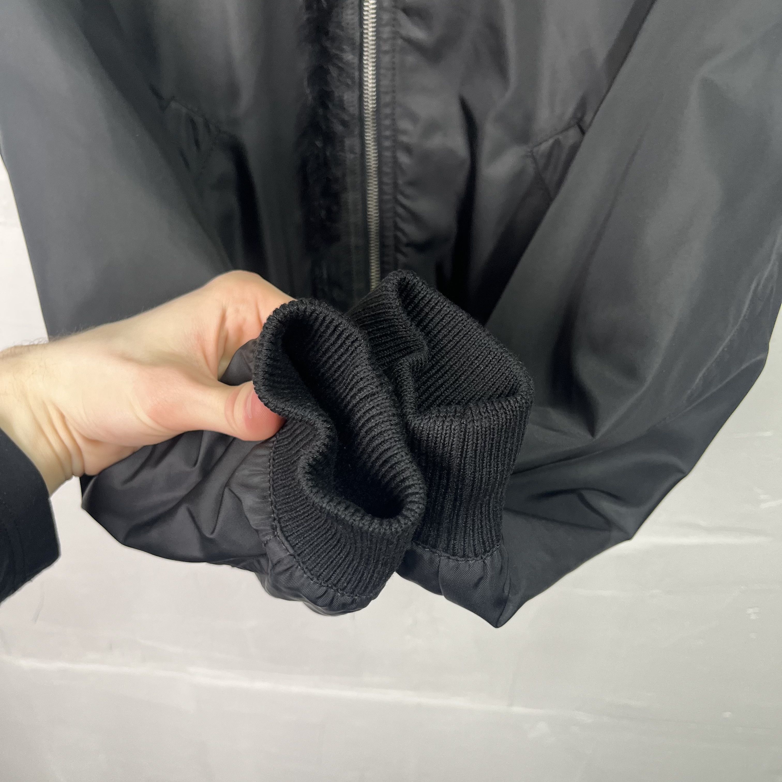 Prada Prada Milano Application Nylon Bomber jacket Size M / US 6-8 / IT 42-44 - 4 Thumbnail