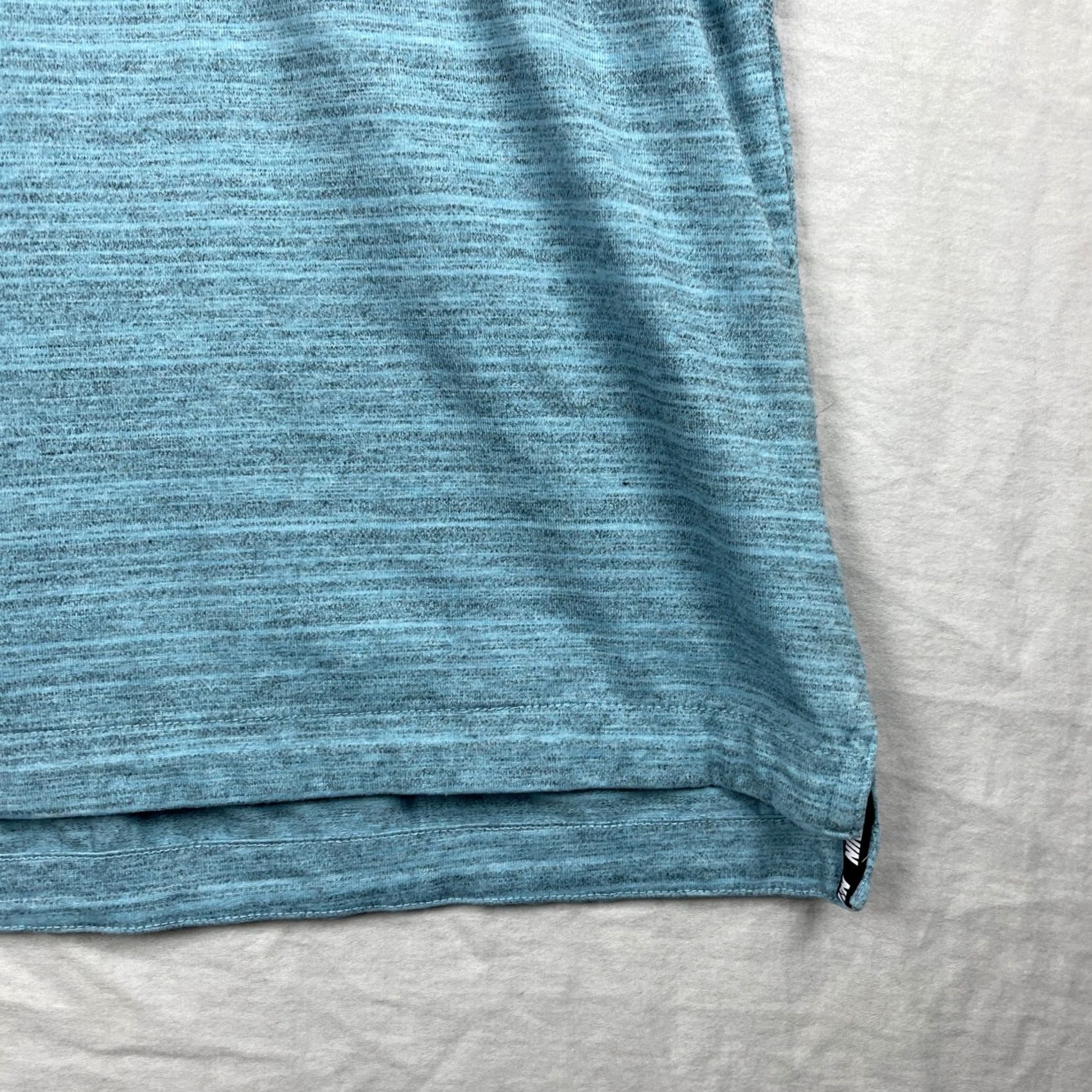Nike Nike Shirt Mens XL Sportswear NSW Advance Knit Blue Swoosh 837010-432 Size US XL / EU 56 / 4 - 5 Thumbnail