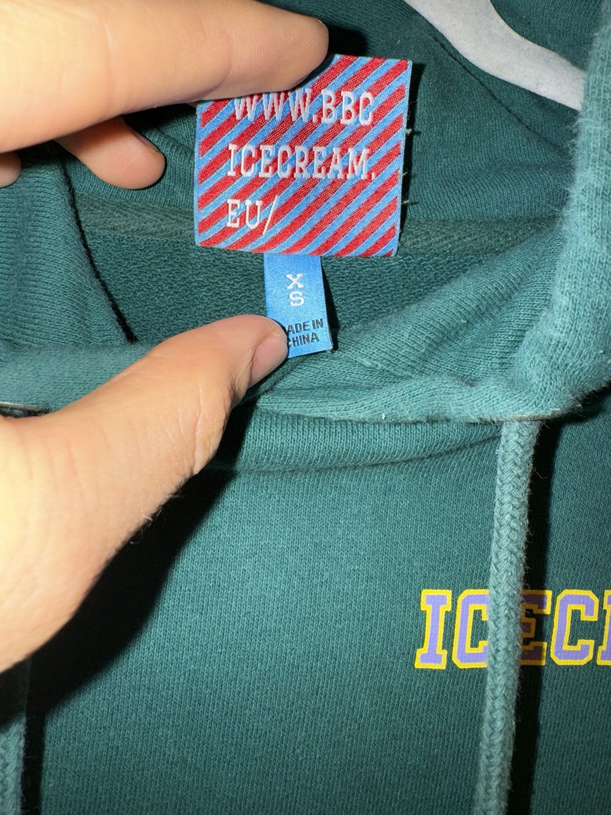 Billionaire Boys Club × Icecream BBC Billionaire Boys Club Ice cream green hoodie Size US S / EU 44-46 / 1 - 4 Thumbnail