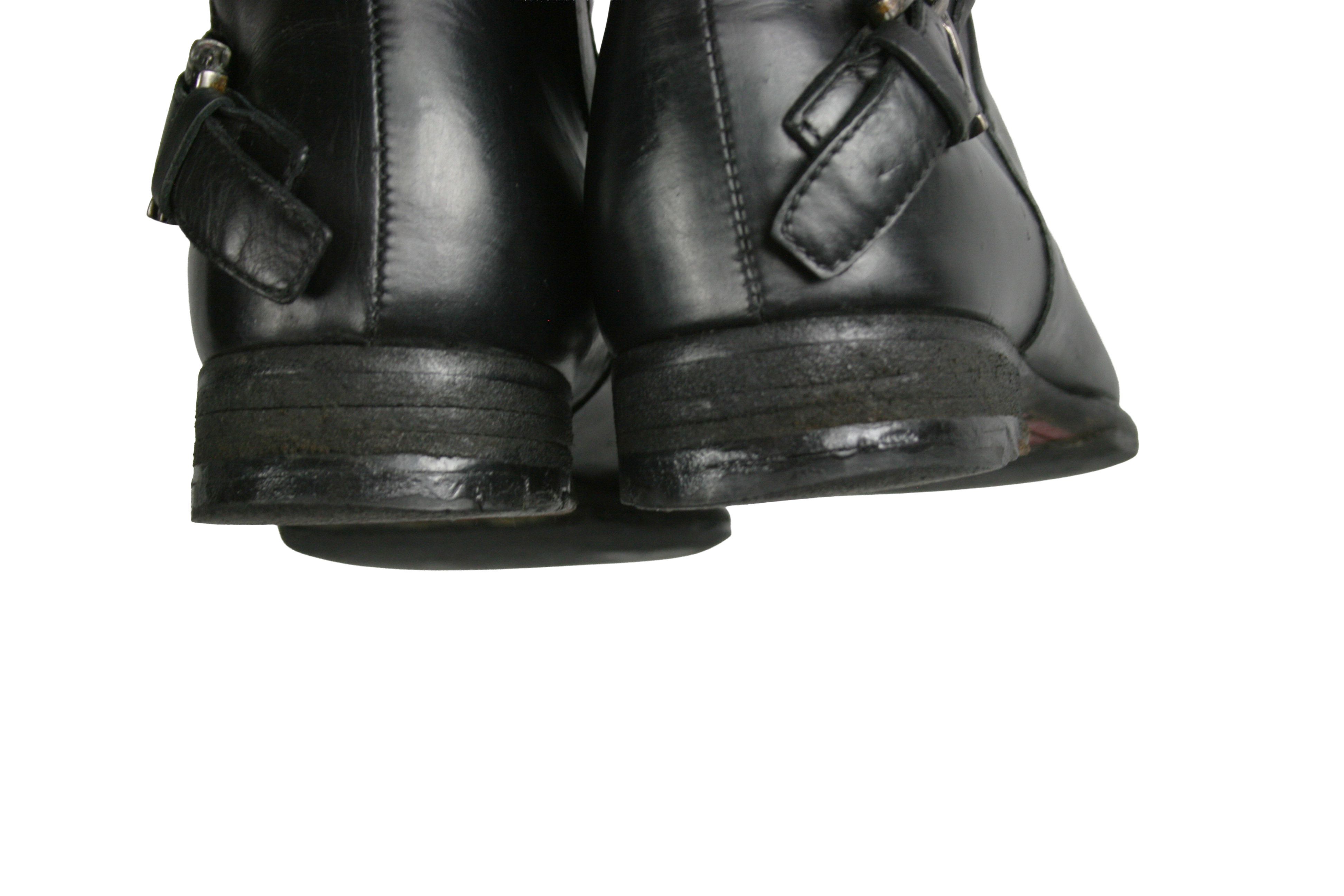 Paciotti 00S Knight Renaissance Knee High Y2K Boots Vintage Size US 7 / IT 37 - 14 Thumbnail