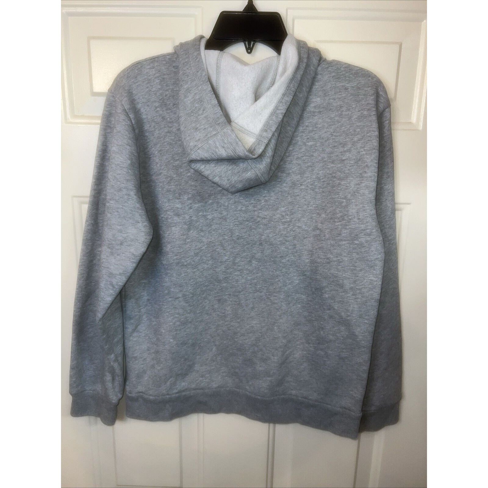 Adidas Adidas Fleece Hoodie Pullover Sweatshirt Gray Women's Large Size L / US 10 / IT 46 - 5 Thumbnail