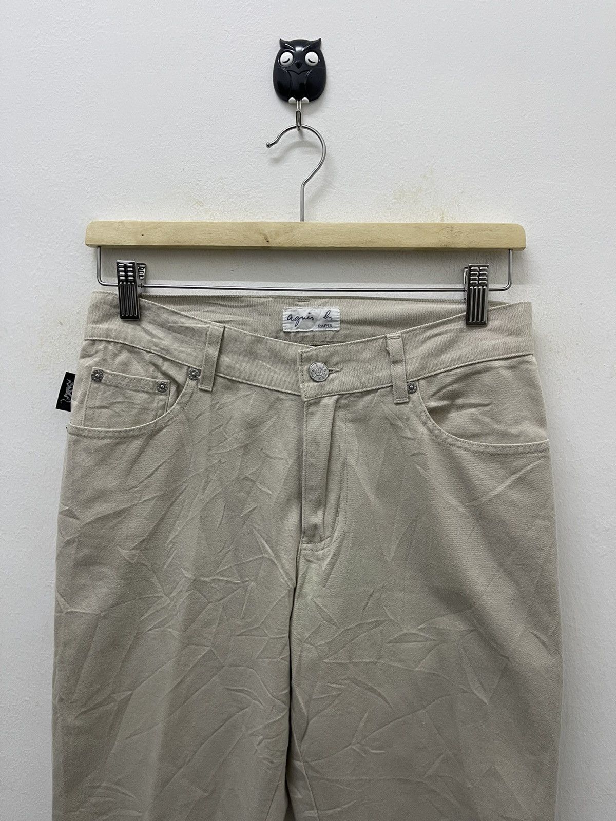 agnes b. Rare Vintage AGNES B Made in France Pant Size US 28 / EU 44 - 2 Thumbnail