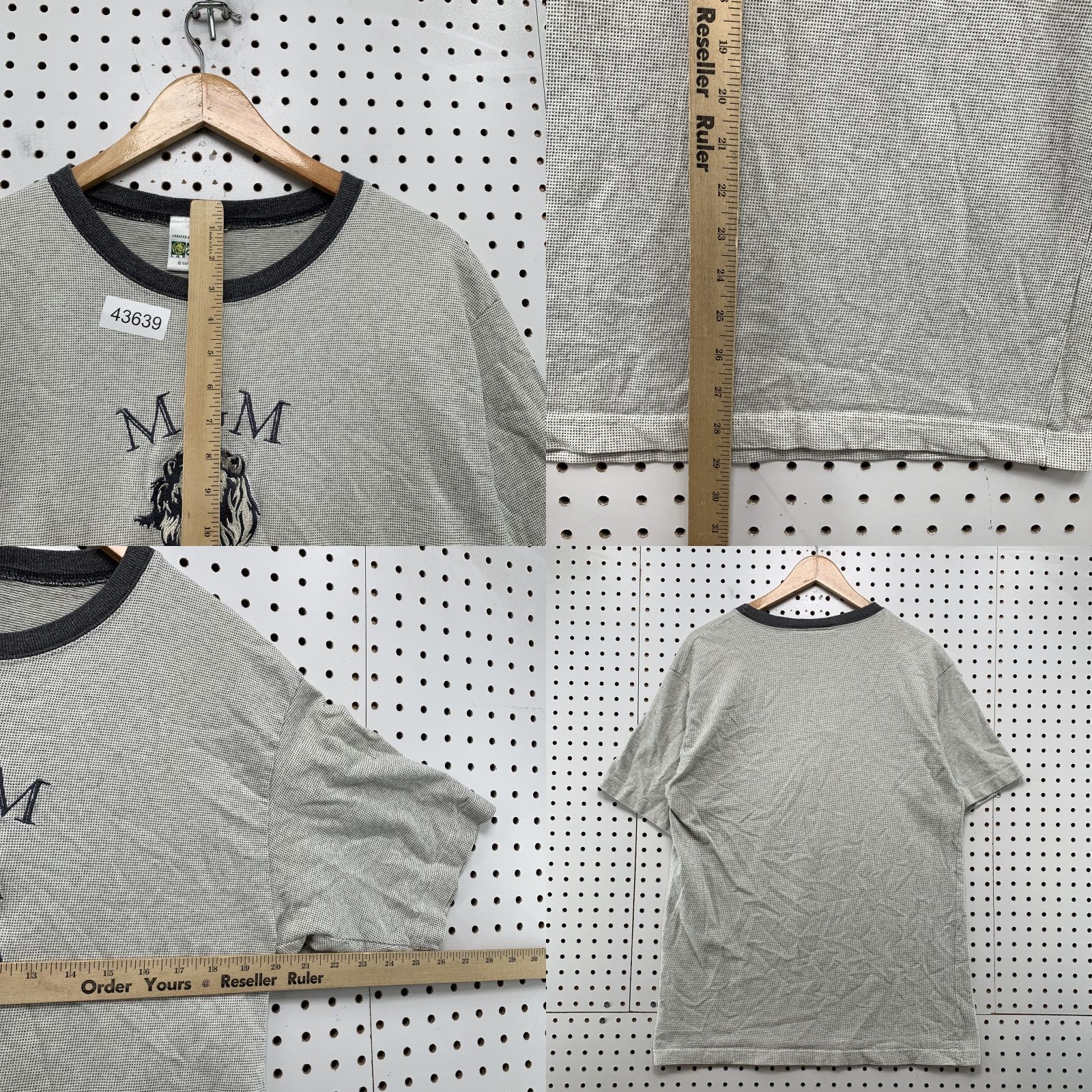 Vintage VINTAGE MGM Grand Gray Shirt 90s Large Single Stitch Las Vegas Mens T-Shirt Size US L / EU 52-54 / 3 - 8 Thumbnail