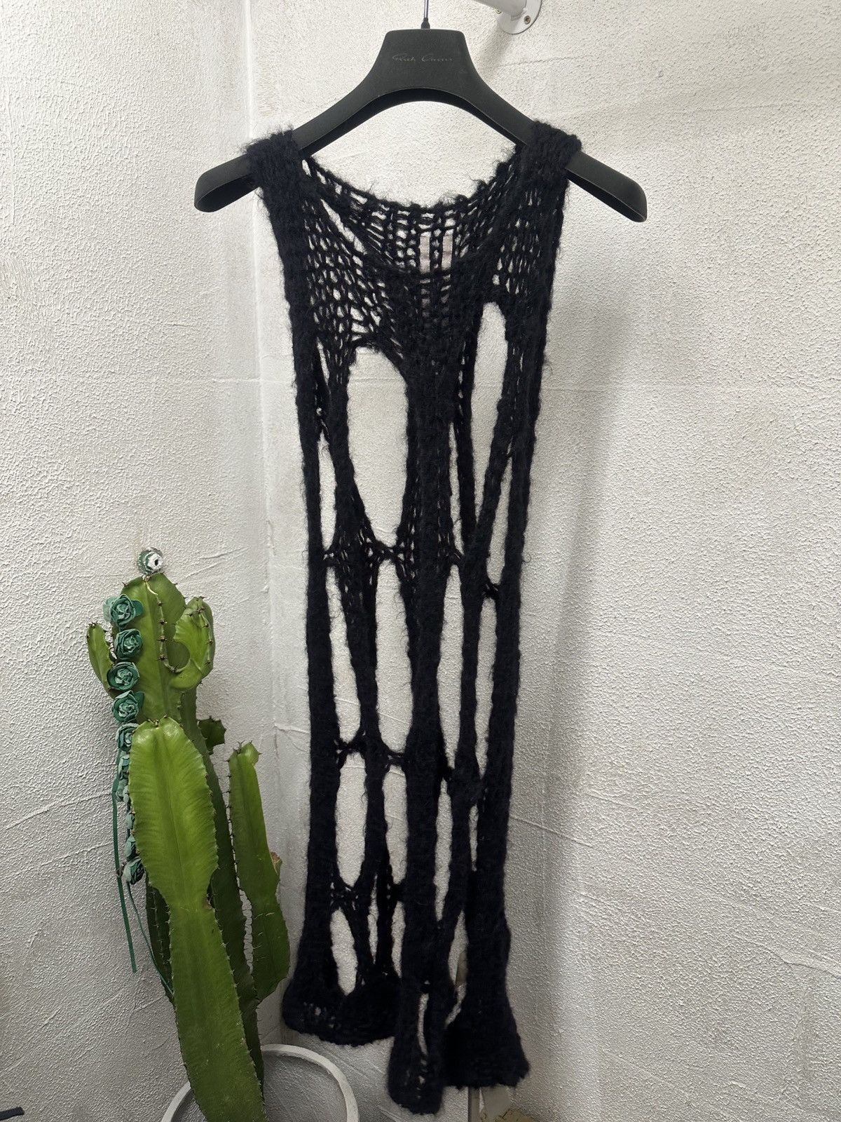Rick Owens Rick Owens knit net tank top - DMC Size US S / EU 44-46 / 1 - 1 Thumbnail