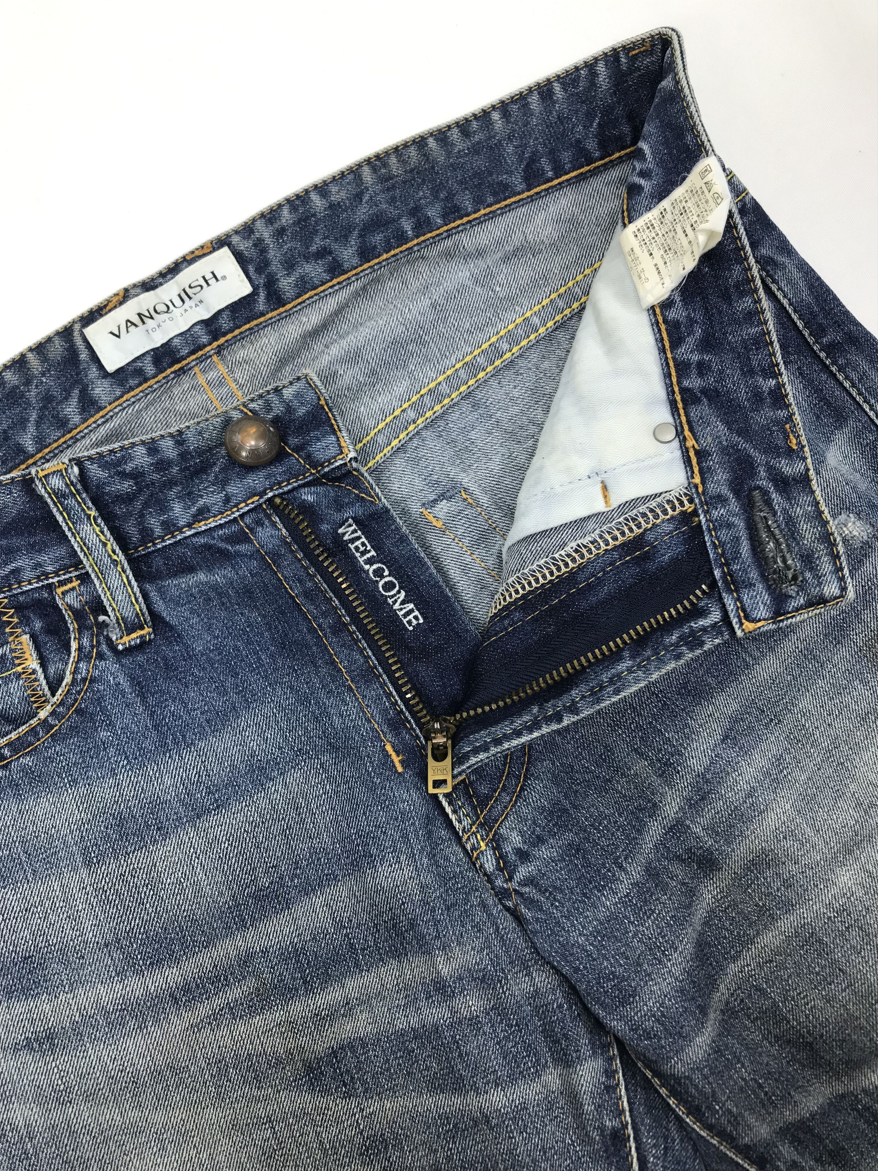 Vanquish Vanquish Japan Blue Wash Studded Jeans Size US 32 / EU 48 - 7 Thumbnail