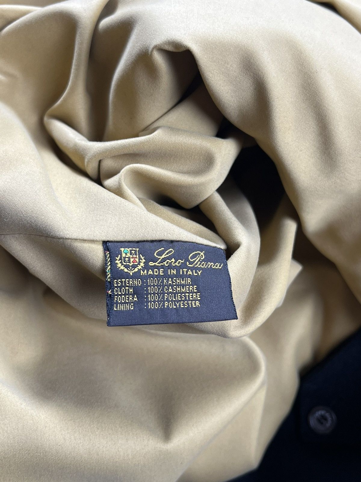 Loro Piana Loro Piana Black Cashmere Coat Size S Size US S / EU 44-46 / 1 - 8 Thumbnail