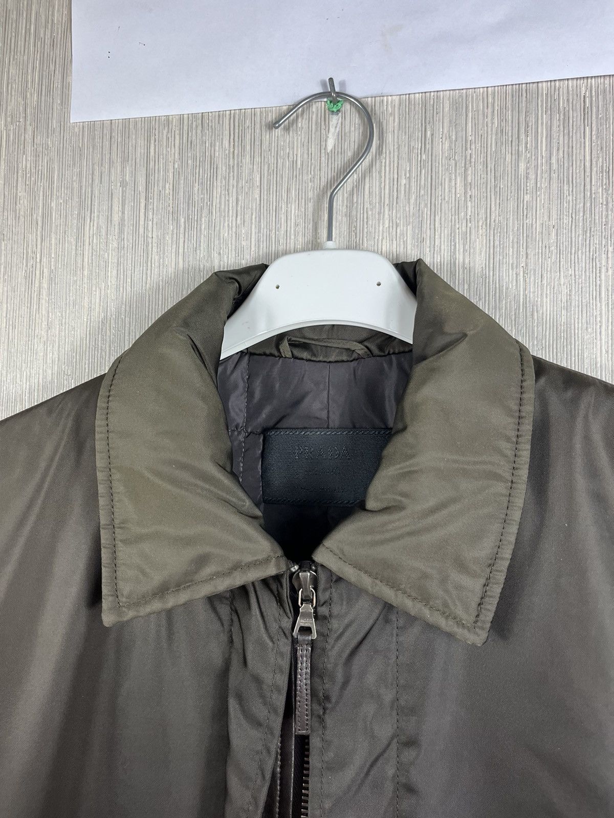 Prada Prada nylon classic jacket coat with leather casual italy Size M / US 6-8 / IT 42-44 - 15 Thumbnail
