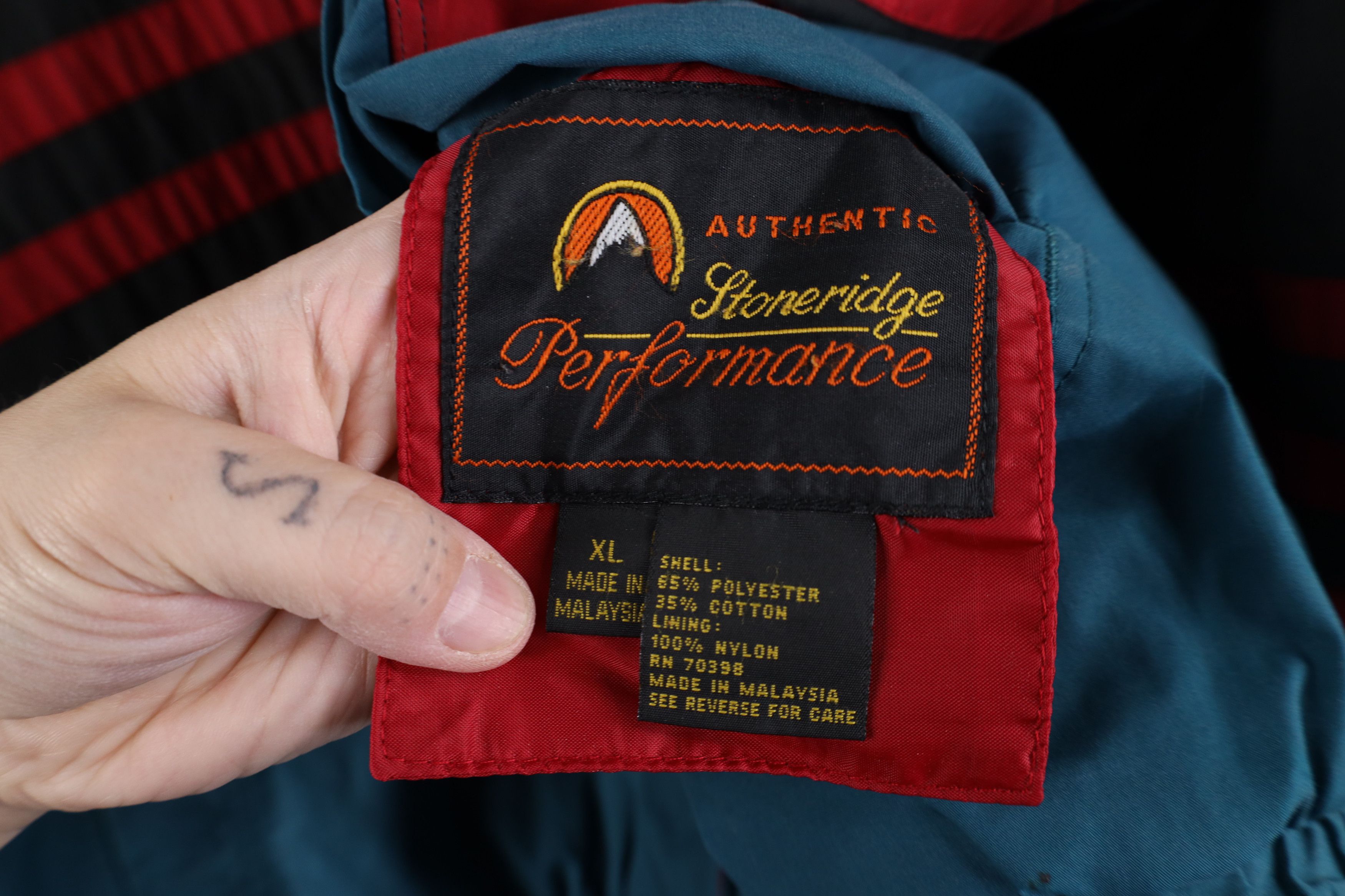 Vintage Vintage 90s Streetwear Reversible Hooded Sailing Jacket Size US XL / EU 56 / 4 - 8 Thumbnail