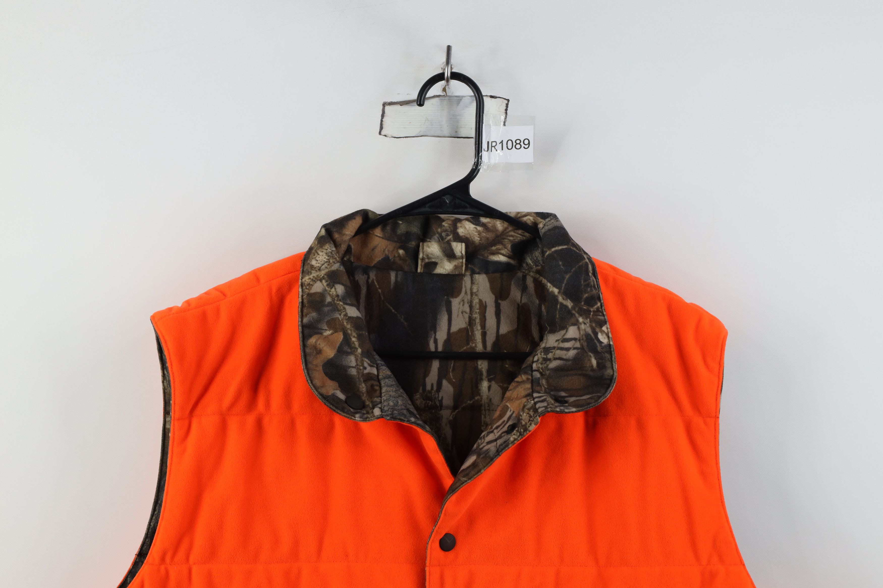 Vintage Vintage 90s Streetwear Reversible Camouflage Puffer Vest Size US L / EU 52-54 / 3 - 9 Thumbnail