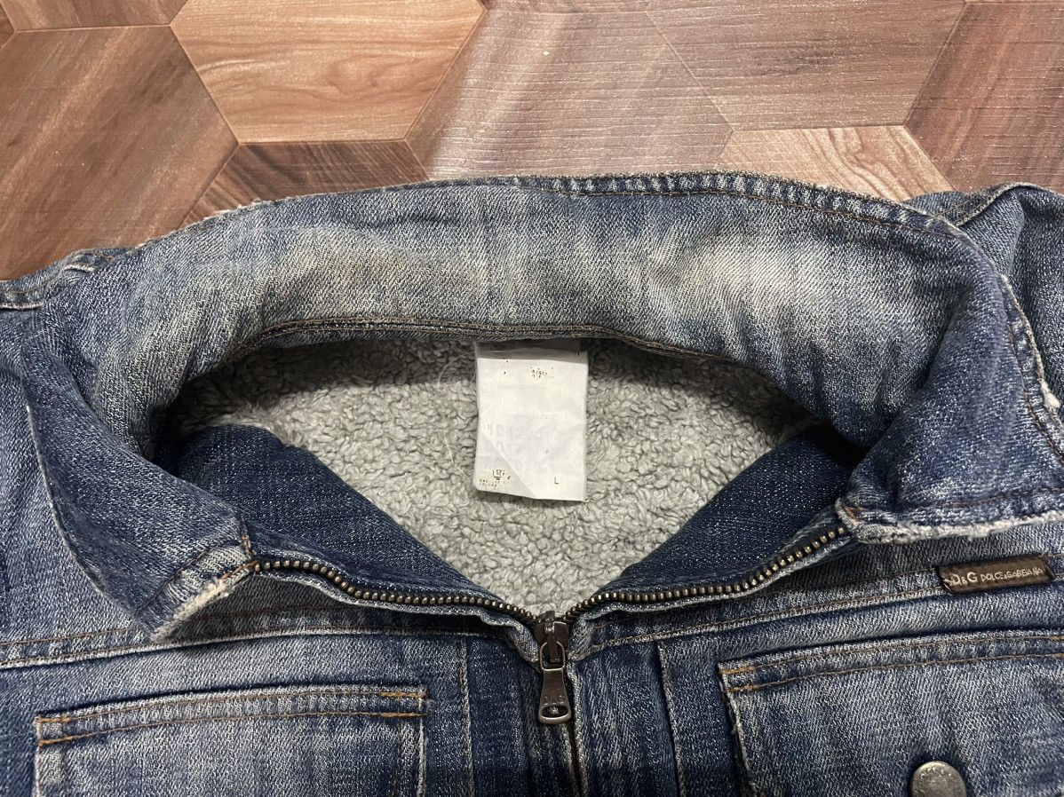 Dolce & Gabbana Vintage DnG Denime Jackets with Sherpa Inside Size US S / EU 44-46 / 1 - 19 Thumbnail