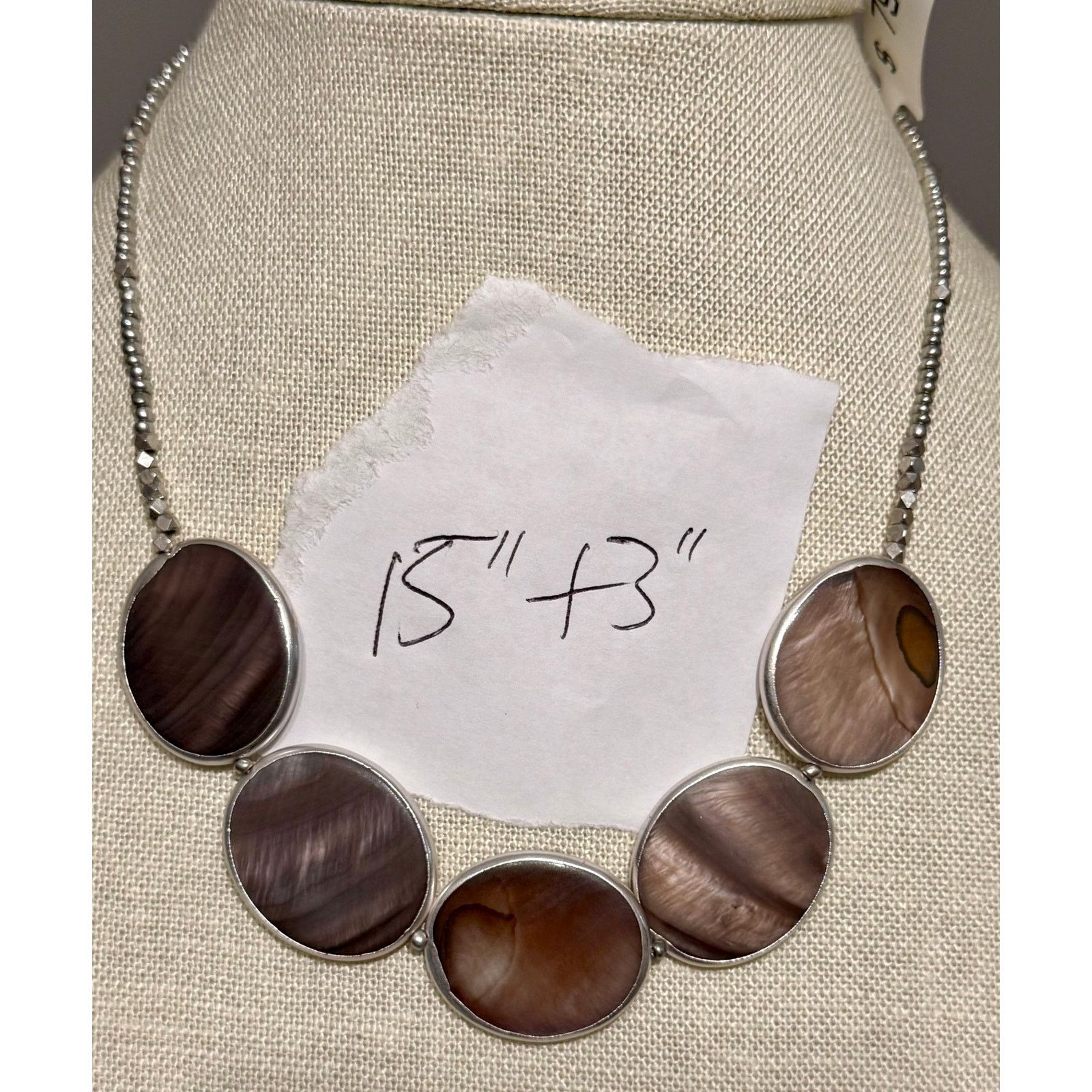 Other Macy’s NWT Silver Tone Necklace 15” Size ONE SIZE - 2 Thumbnail