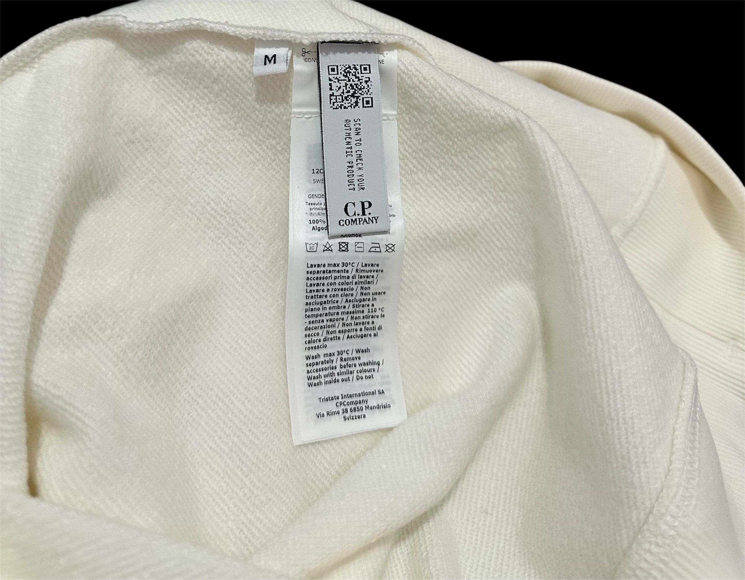 C.P. Company Diagonal Raised Fleece Sweatshirt Size US M / EU 48-50 / 2 - 8 Thumbnail