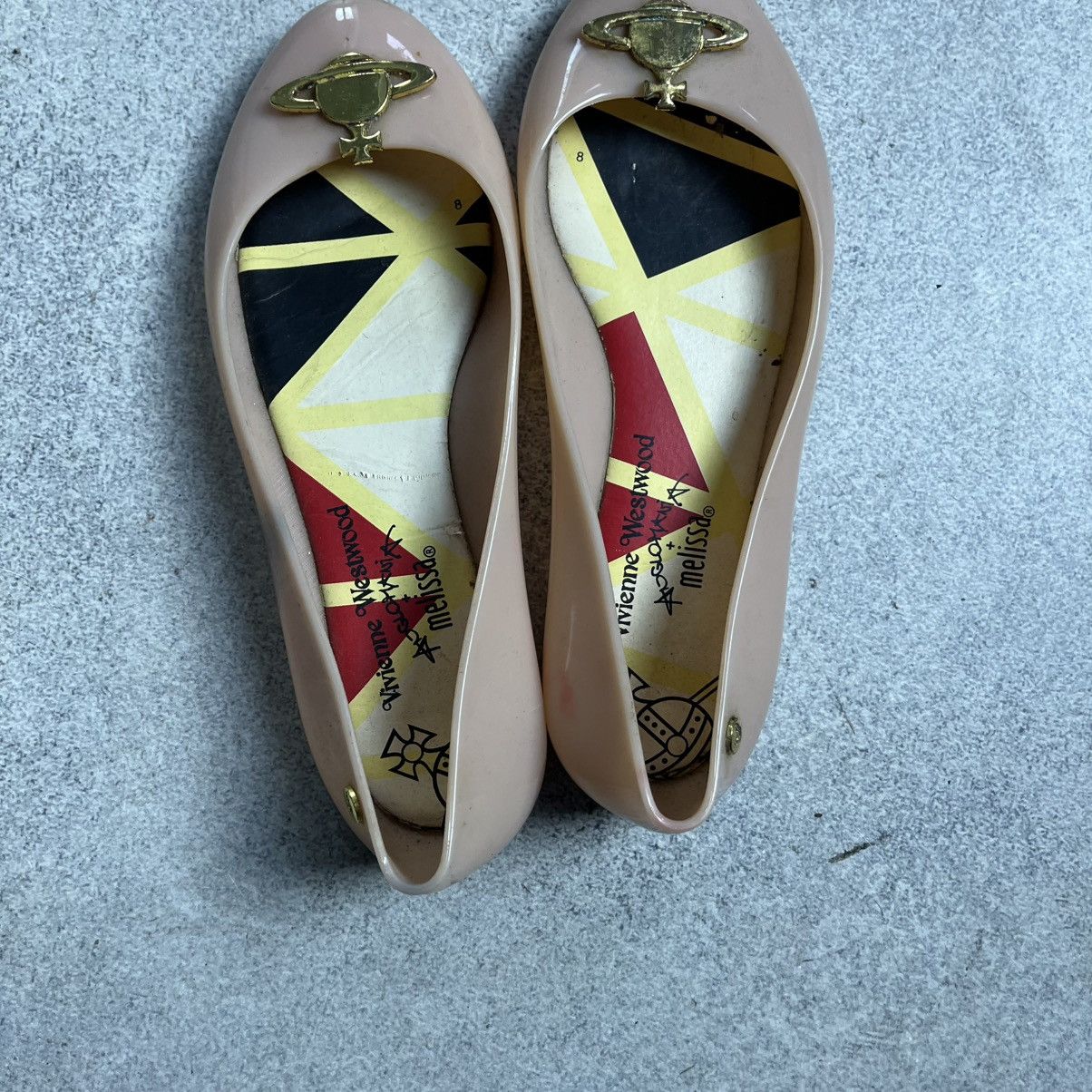 Vivienne Westwood Vivienne Westwood Melisa Anglomania Balet Orb Flats Size US 9 / IT 39 - 11 Thumbnail