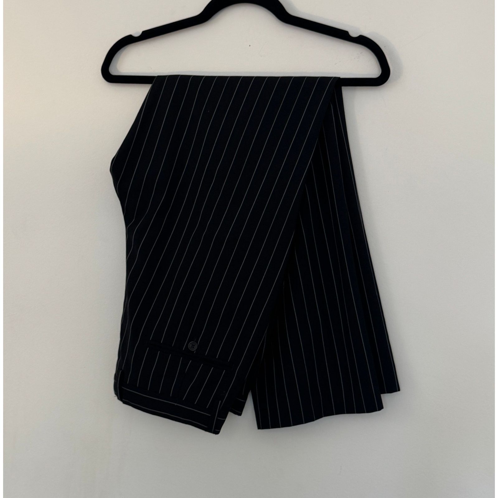 Versace VERSACE Men Classic Wool Stripped Trousers Size US 34 / EU 50 - 3 Thumbnail