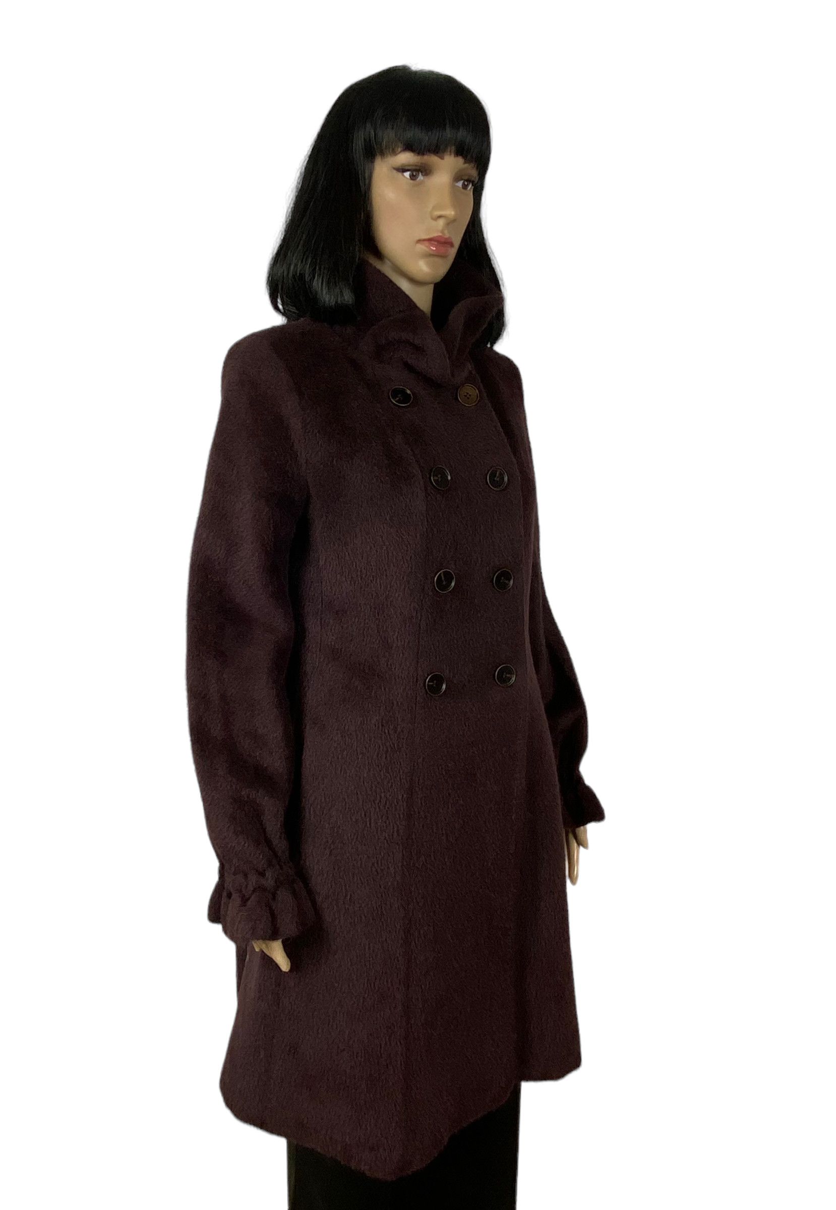 Max Mara max mara double-breasted coat alpaca size 8 Size M / US 6-8 / IT 42-44 - 3 Thumbnail