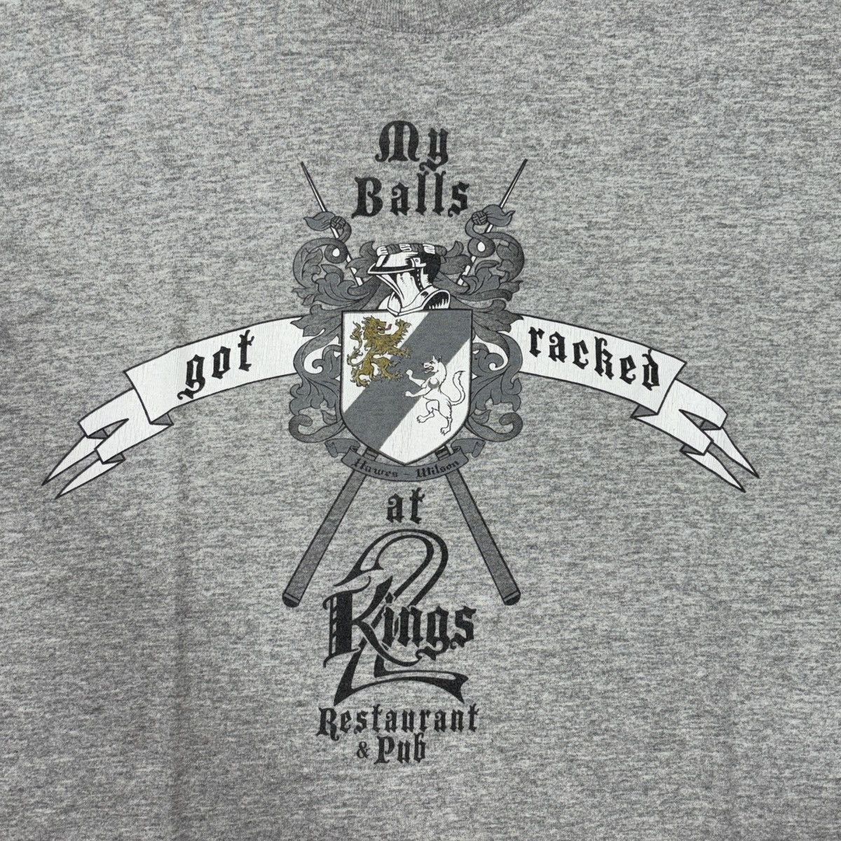 Hanes Vintage Hanes Heavyweight Graphic T Shirt Mens Medium Gray Size US M / EU 48-50 / 2 - 3 Thumbnail