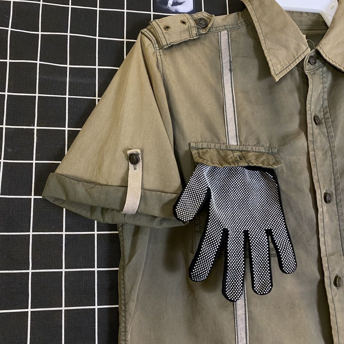 Buzz Rickson's 🇯🇵 C.A.B CLOTHING SUN FADED US ARMY BUTTON UP SHIRT Size US L / EU 52-54 / 3 - 4 Thumbnail