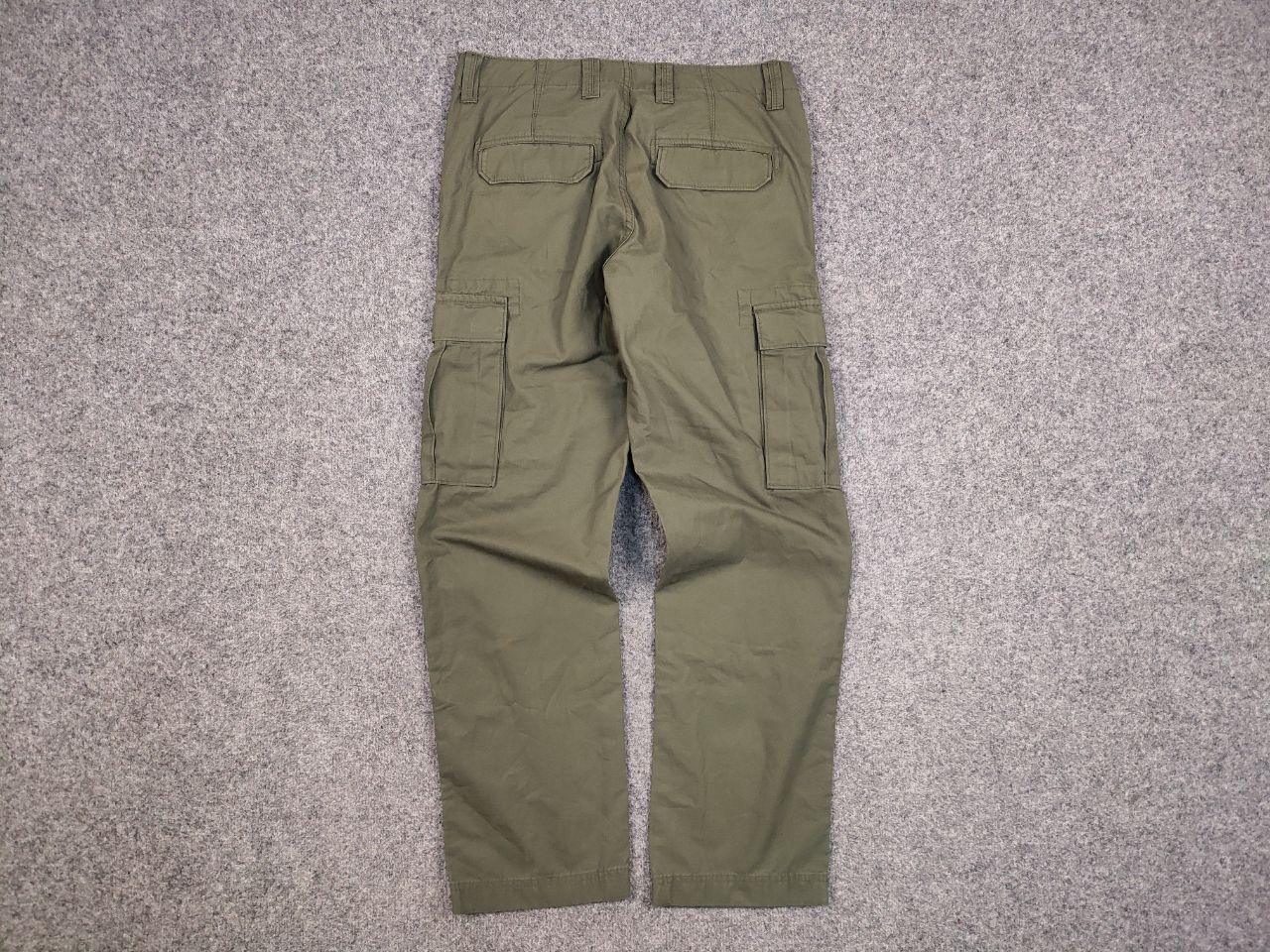 Japanese Brand Vintage Casual Japanese Style Green Cargo Straight Pants Size US 34 / EU 50 - 9 Thumbnail