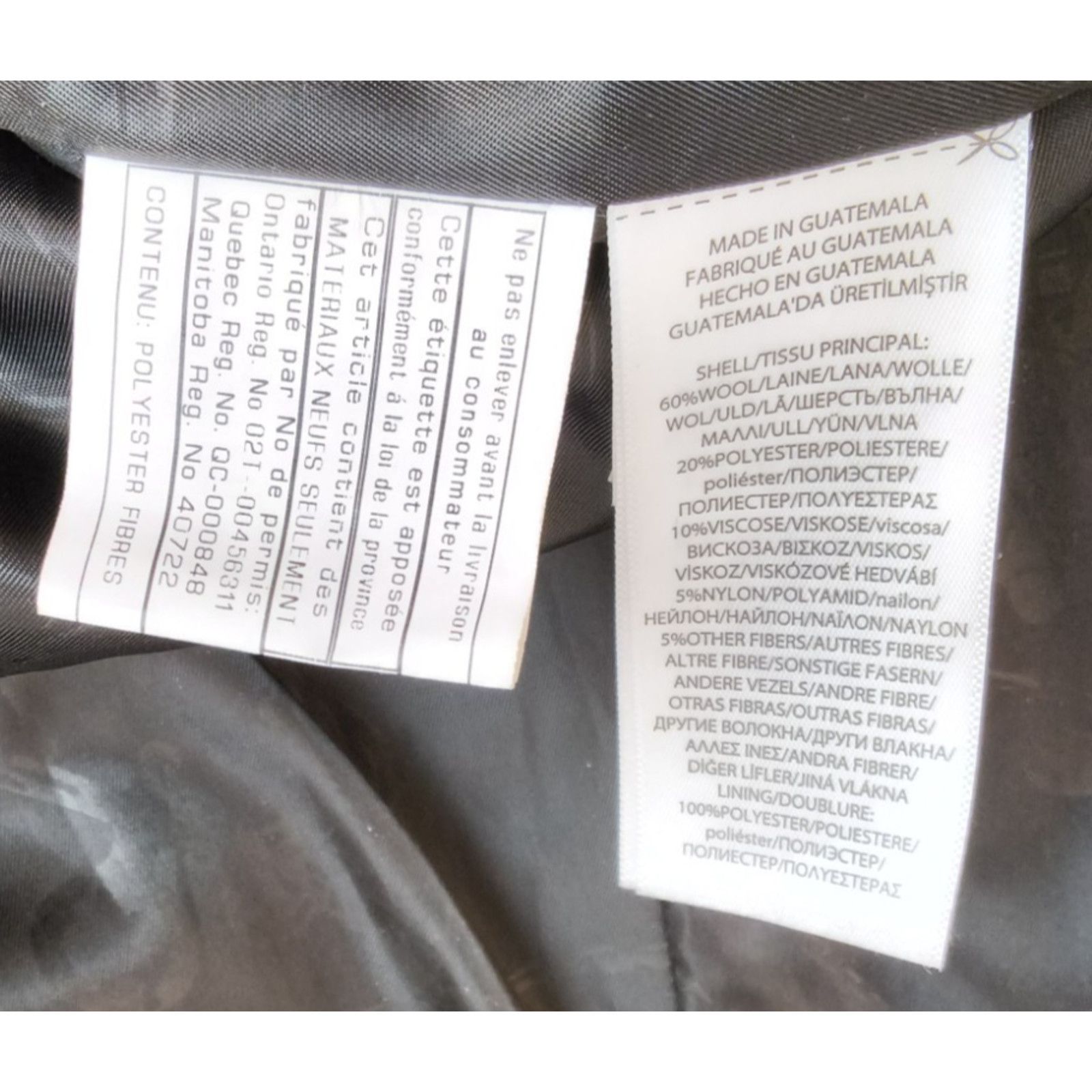 Lauren Ralph Lauren Lauren Ralph Lauren Wool Blend Pea Coat Women's 10 Black Size L / US 10 / IT 46 - 8 Thumbnail