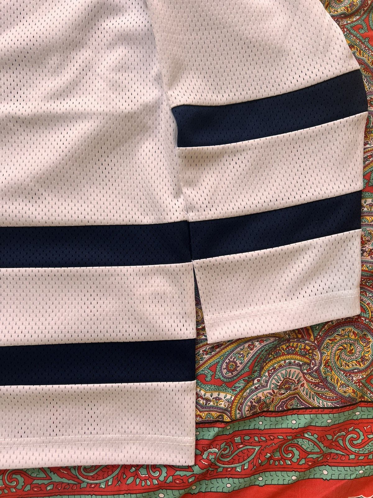 Marithe + Francois Girbaud L Supreme Marithé Francois Girbaud hockey jersey white blue Size US L / EU 52-54 / 3 - 13 Thumbnail