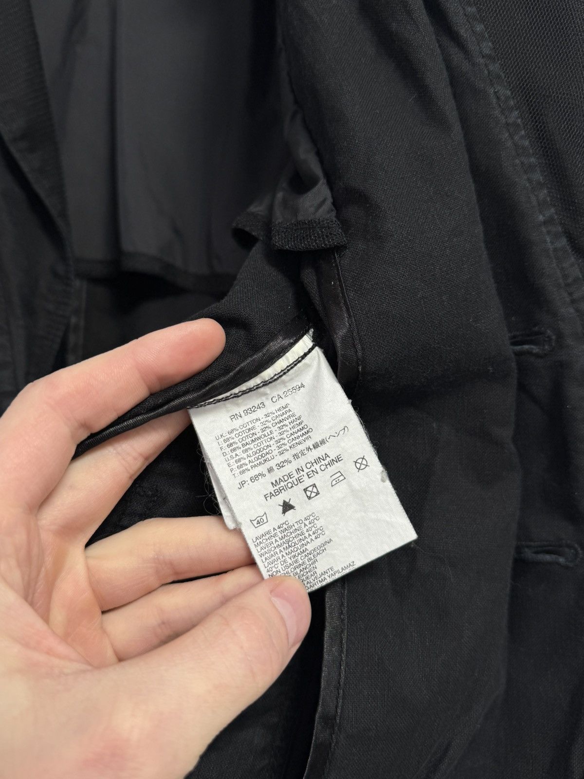 Diesel Diesel Vintage Y2K Hemp Cotton Military Deconstructed Jacket Size M / US 6-8 / IT 42-44 - 13 Thumbnail