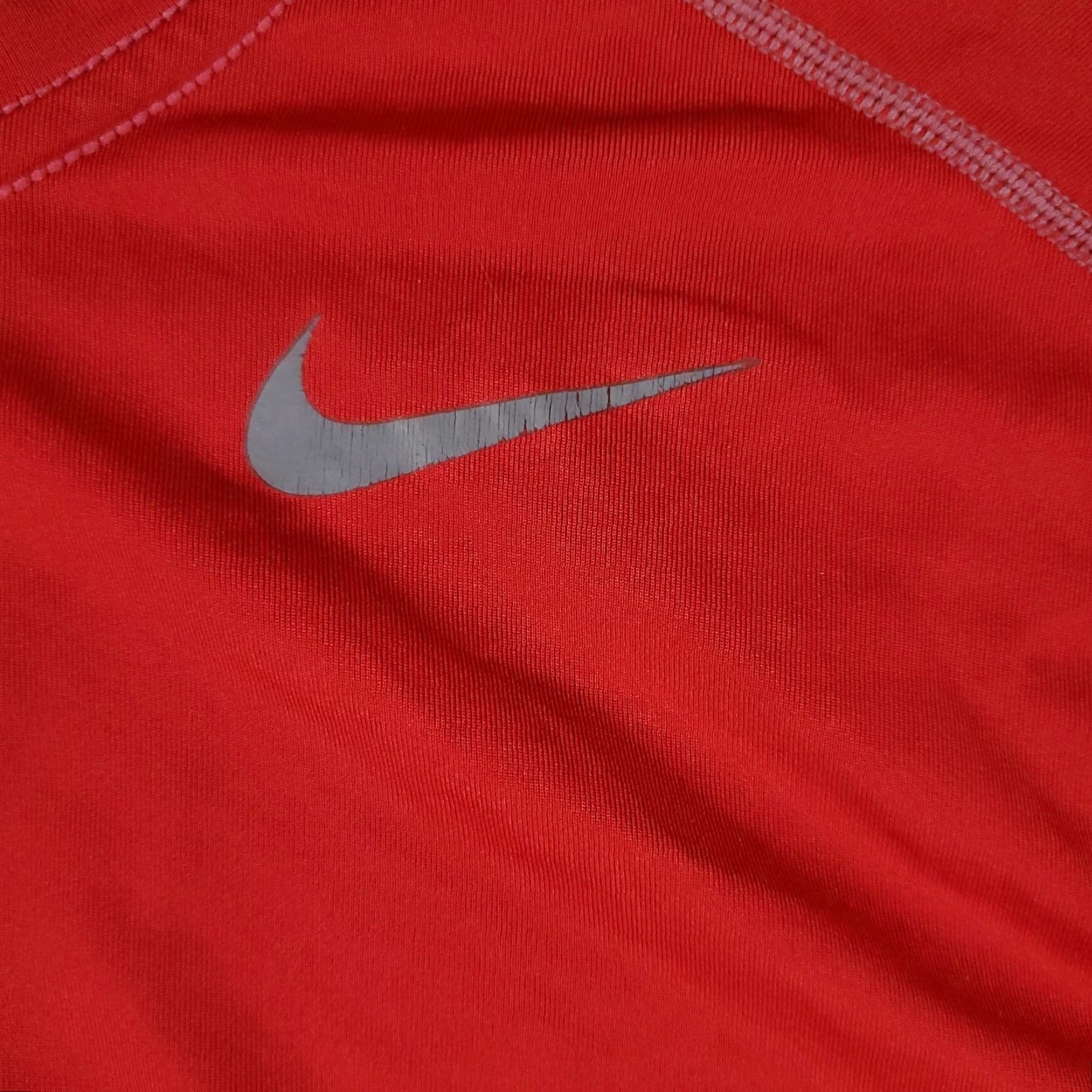 Nike Nike T Shirt Mens Size Medium Red Pro Combat Training Active Short Sleeve shirt Size US M / EU 48-50 / 2 - 2 Thumbnail