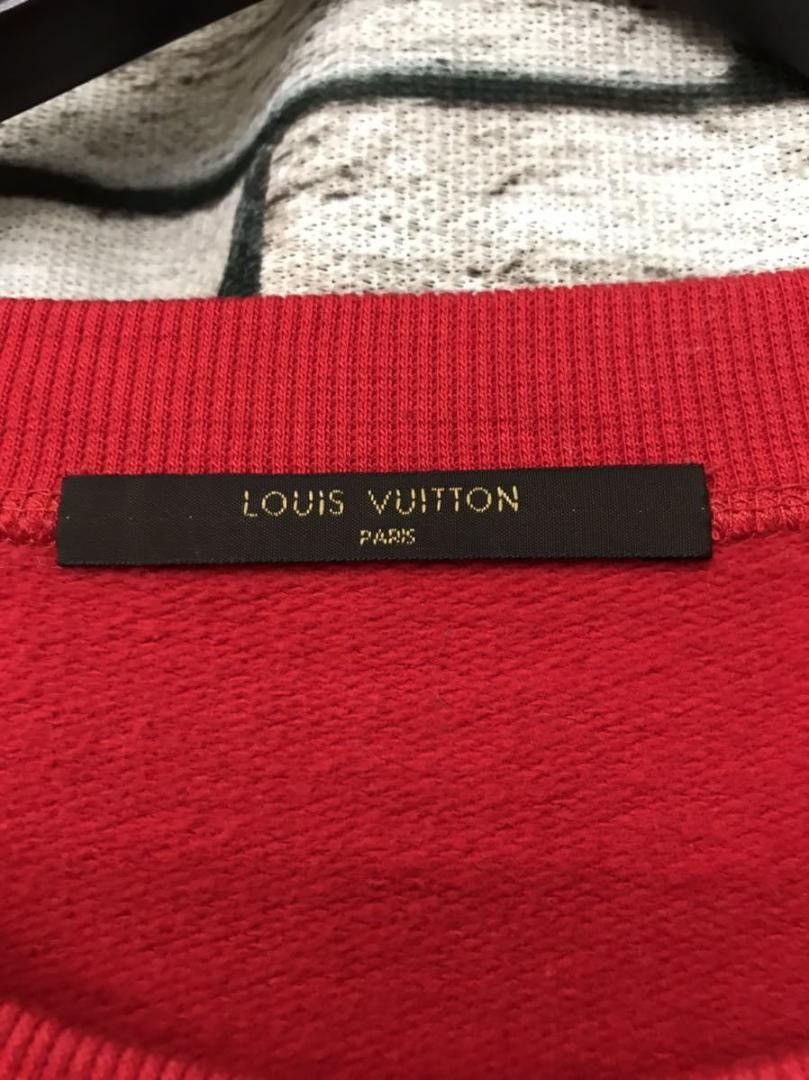 Louis Vuitton × Supreme Supreme x Louis Vuitton Arc Logo Crewneck Size US XL / EU 56 / 4 - 7 Thumbnail