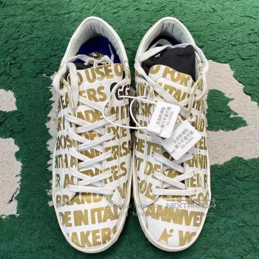 Golden Goose Goldengoose 10th Anniversary Limited Sneakers. Size US 7 / EU 40 - 4 Thumbnail